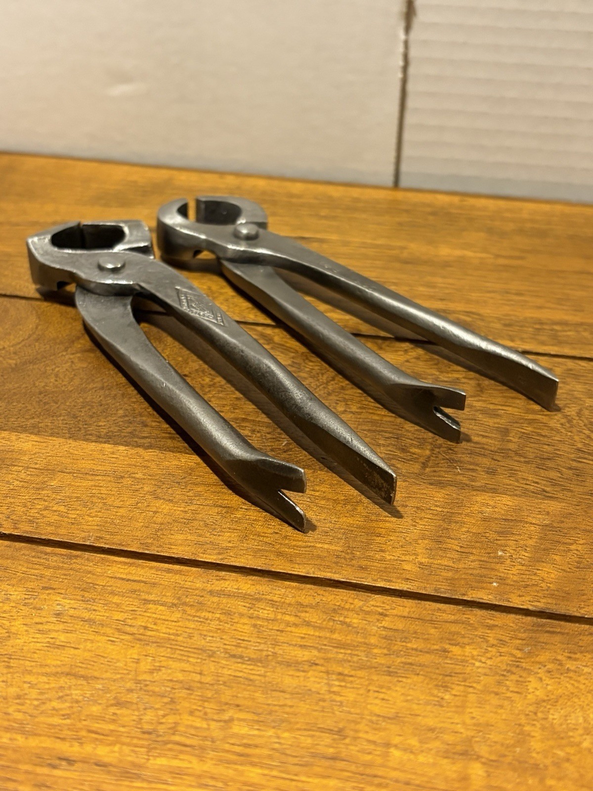 Vintage Shapleighs Diamond Edge 6” End Cutting Nippers Pliers Lot 2pc Antique