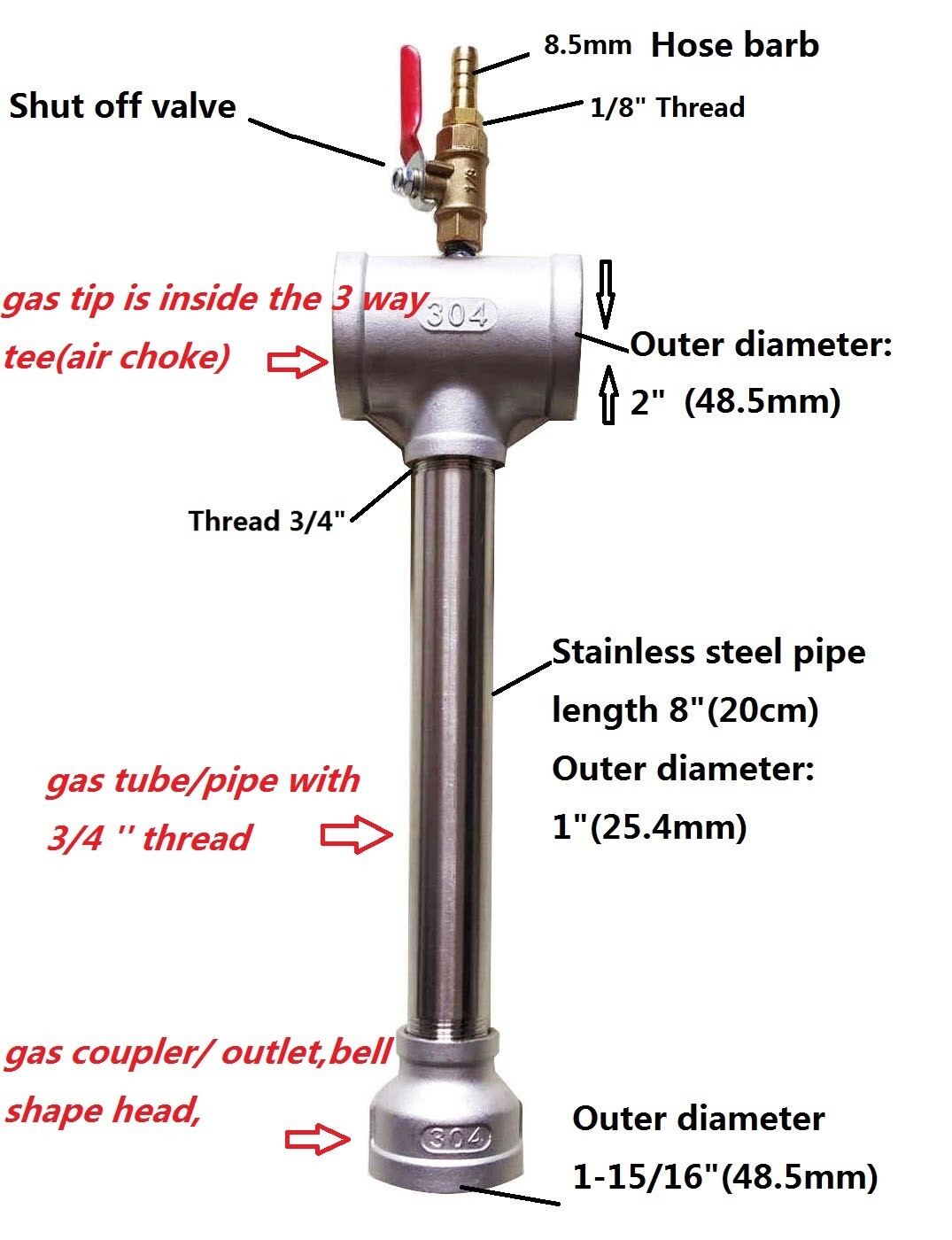 16 KG Gas Metal Melting Furnace Kit Foundry Copper Crucible Tongs Gas Forge
