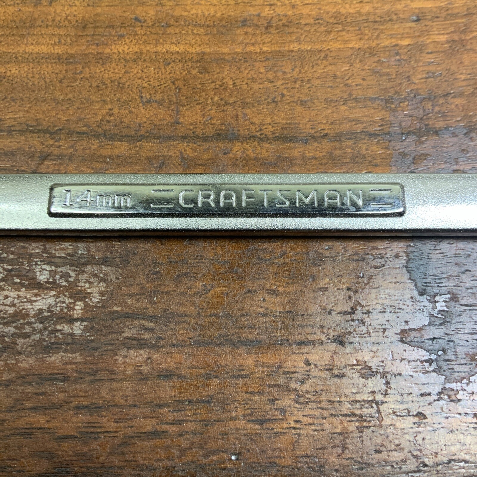 MADE IN USA CRAFTSMAN TOOLS 14 mm VA – 42918 12 POINT COMBINATION WRENCH