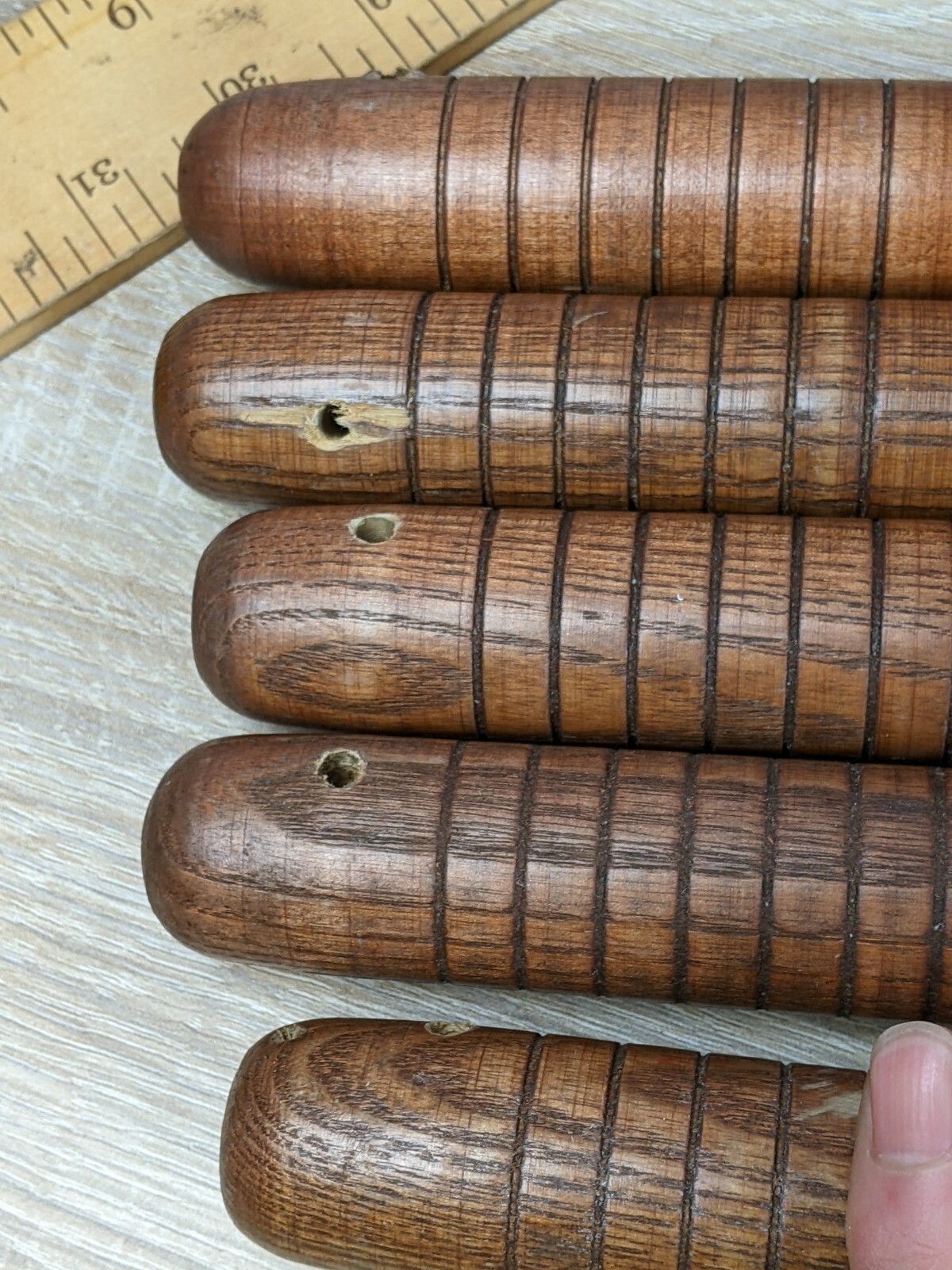 5 Craftsman Chisels Lathe Carving Tools. 2858, 2856, 2851, 2854, Illegible