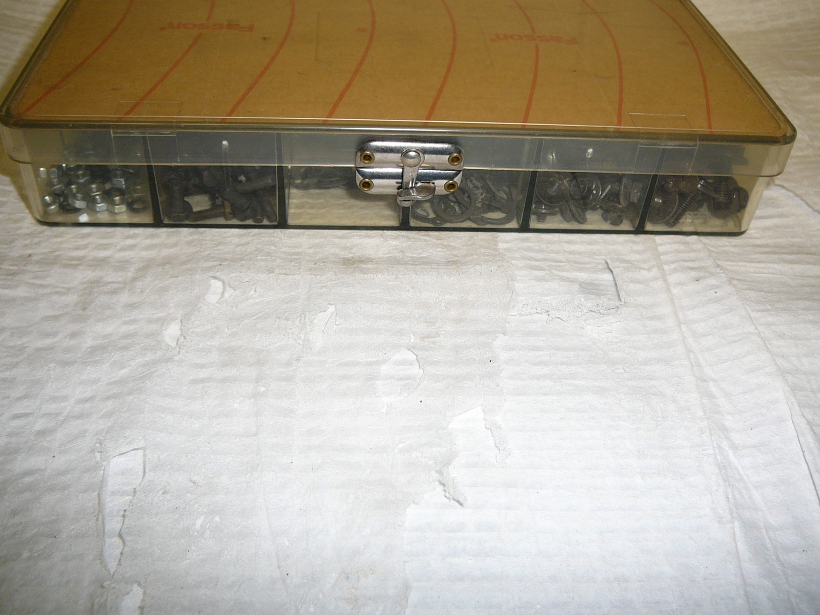 XEROX Metric Hardware Repair Parts Kit 18 Comp Plastic Box INCOMPLETE Vintage