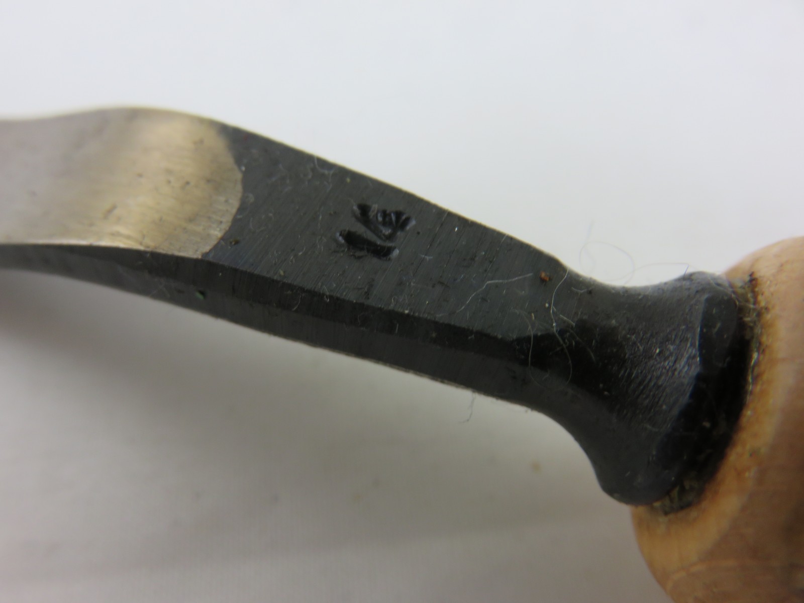 Stubai #14 5 Sweep Long Bent Gouge Wood Carving Chisel 20mm Austria UNUSED