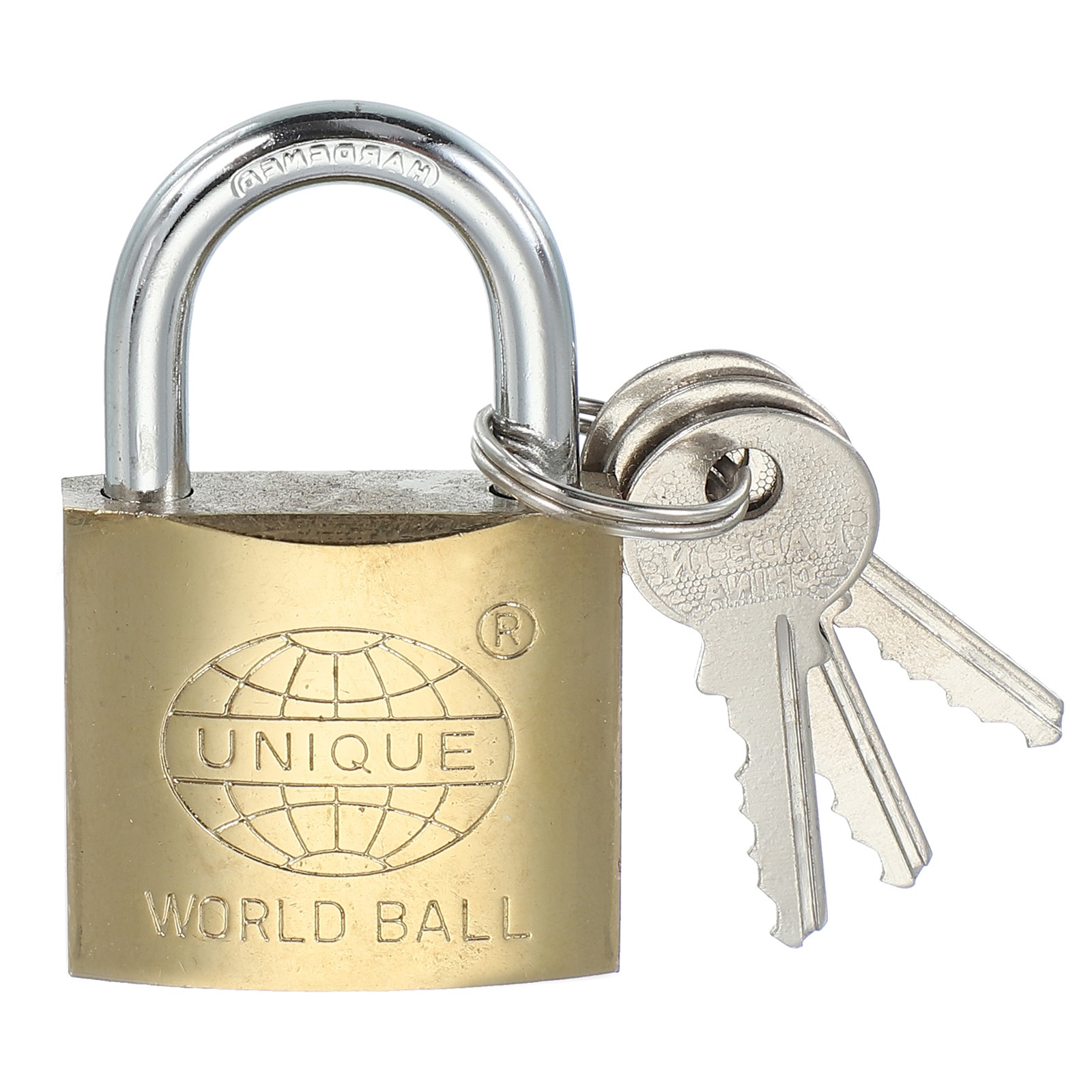 Stainless Steel Padlocks 2.3″ Long Shackle Lock with 3 Keys