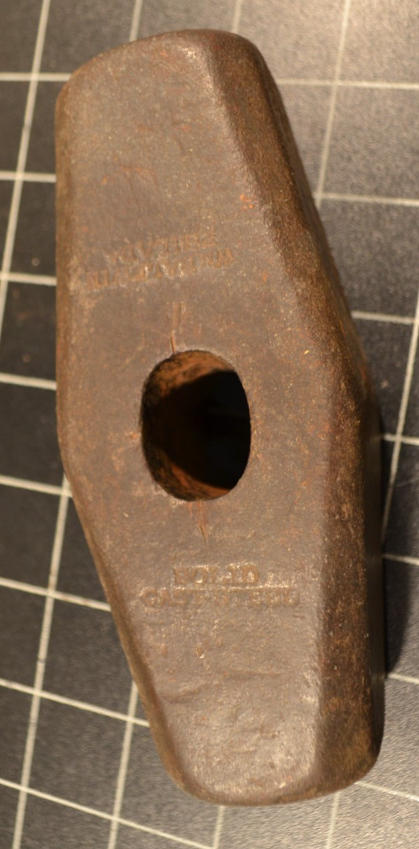 WILLIAN BALDWIN – PHILADELPHIA – DEAD BLOW SLEDGE HAMMER HEAD 8# – CAST STEEL