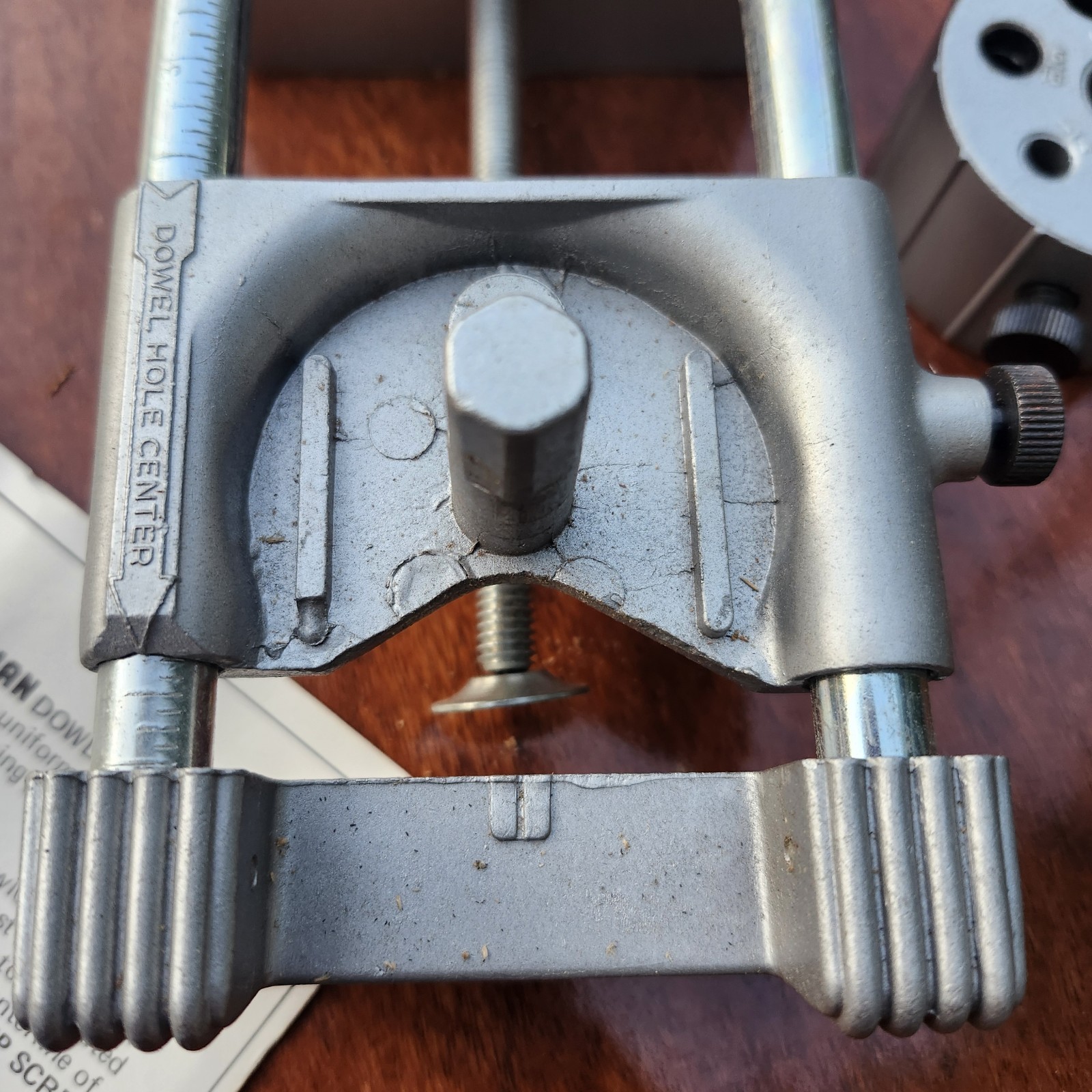 Vintage Sears Craftsman 9-4186 Doweling Jig Revolving Turret 3/16″ To 1/2″ USA