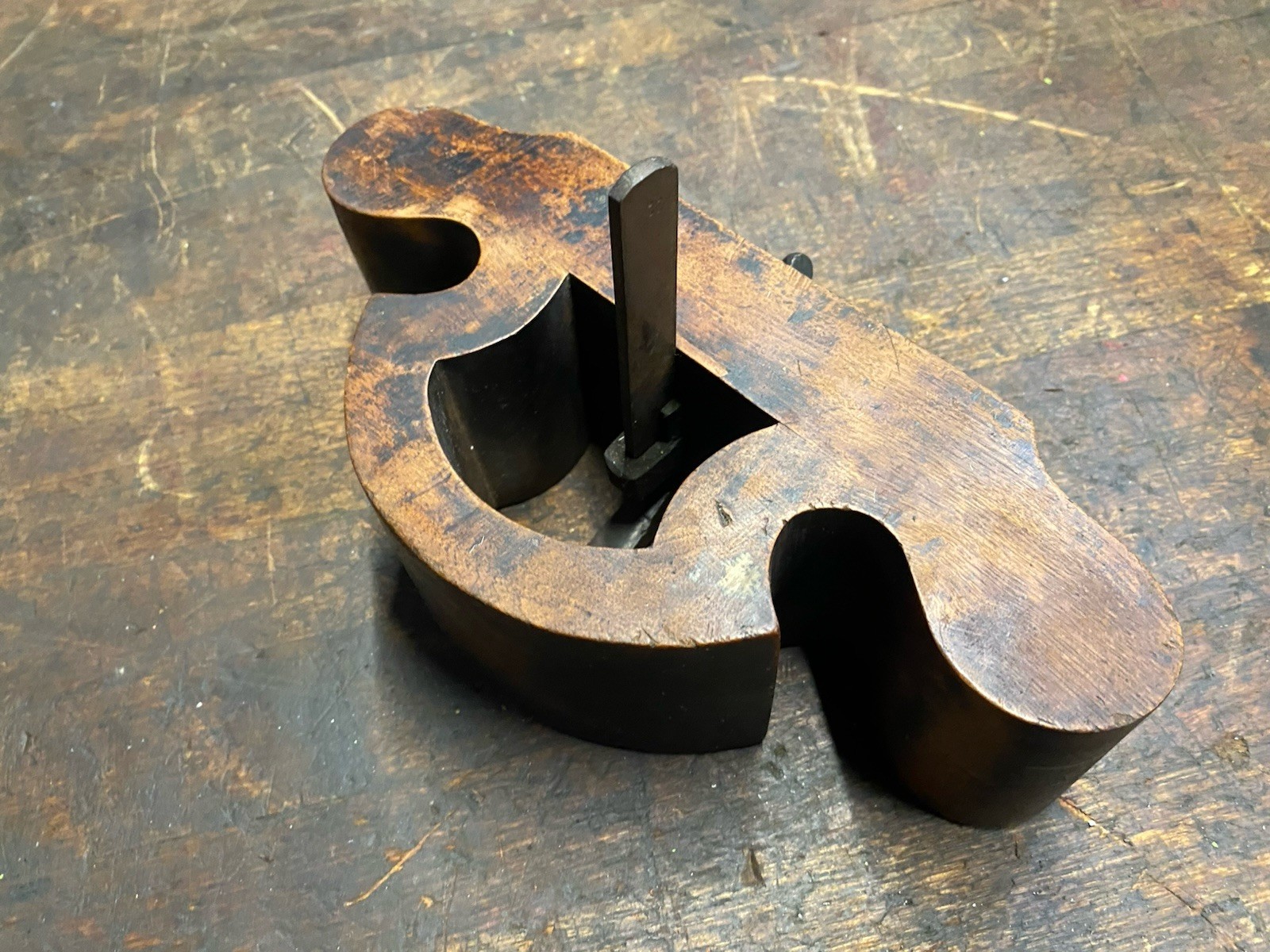 Vintage Primitive Hag Tooth Coach Maker’s Router Plane