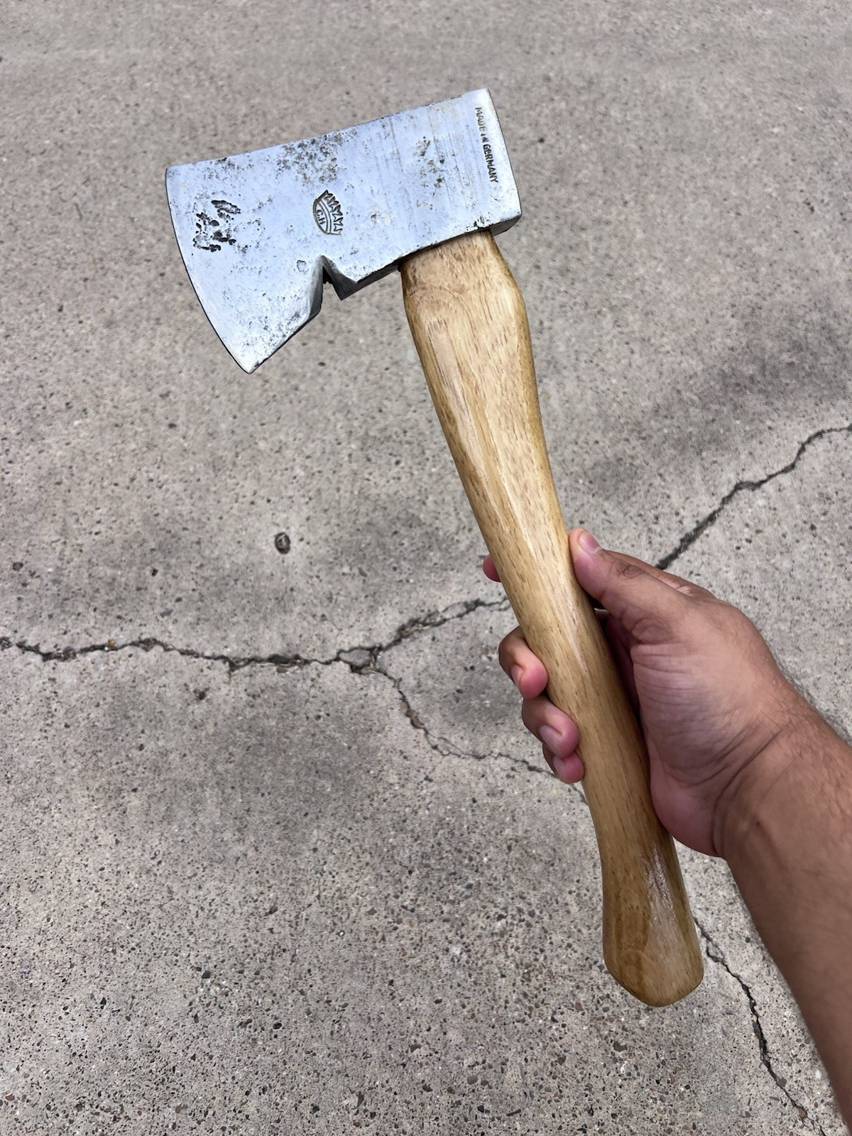 Bad-Axe: “MY FIRST AXE” Charles Helsper (Helko) 1.10lb Hatchet w/ 14.5in Handle