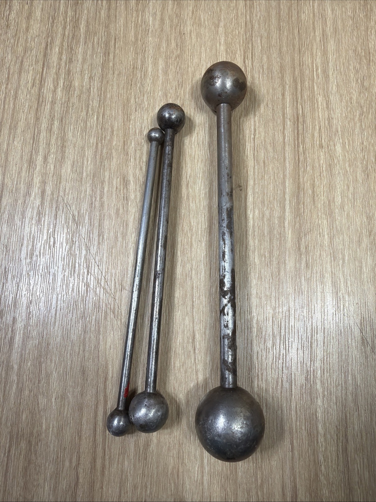 VTG Pattern Makers Fillet Ball Wax/Leather Machinist Tools Set Of 3