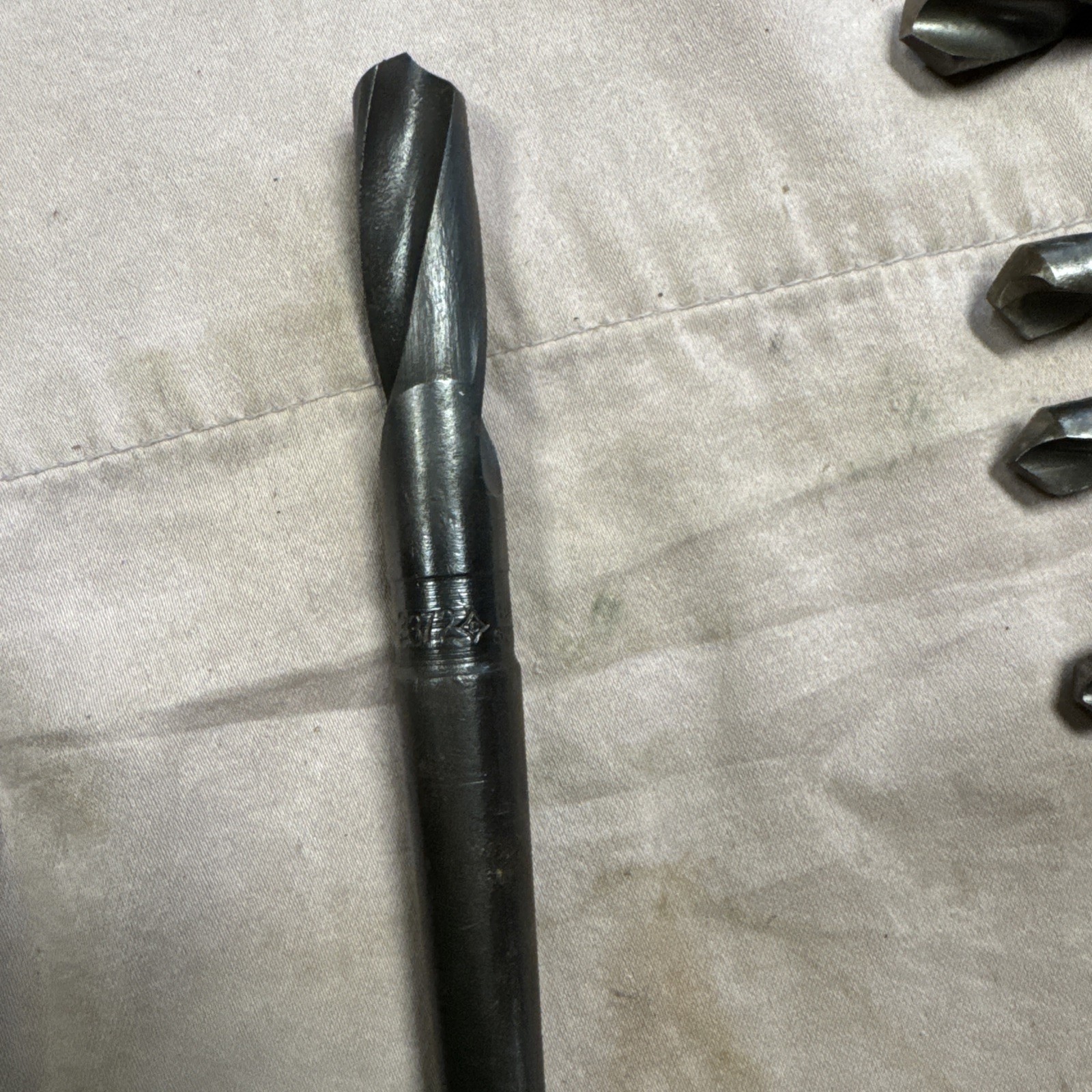 LOT (11) HIGH SPEED HS TWIST DRILL BITS MORSE TAPER SHANK MACHINIST LATHE METAL