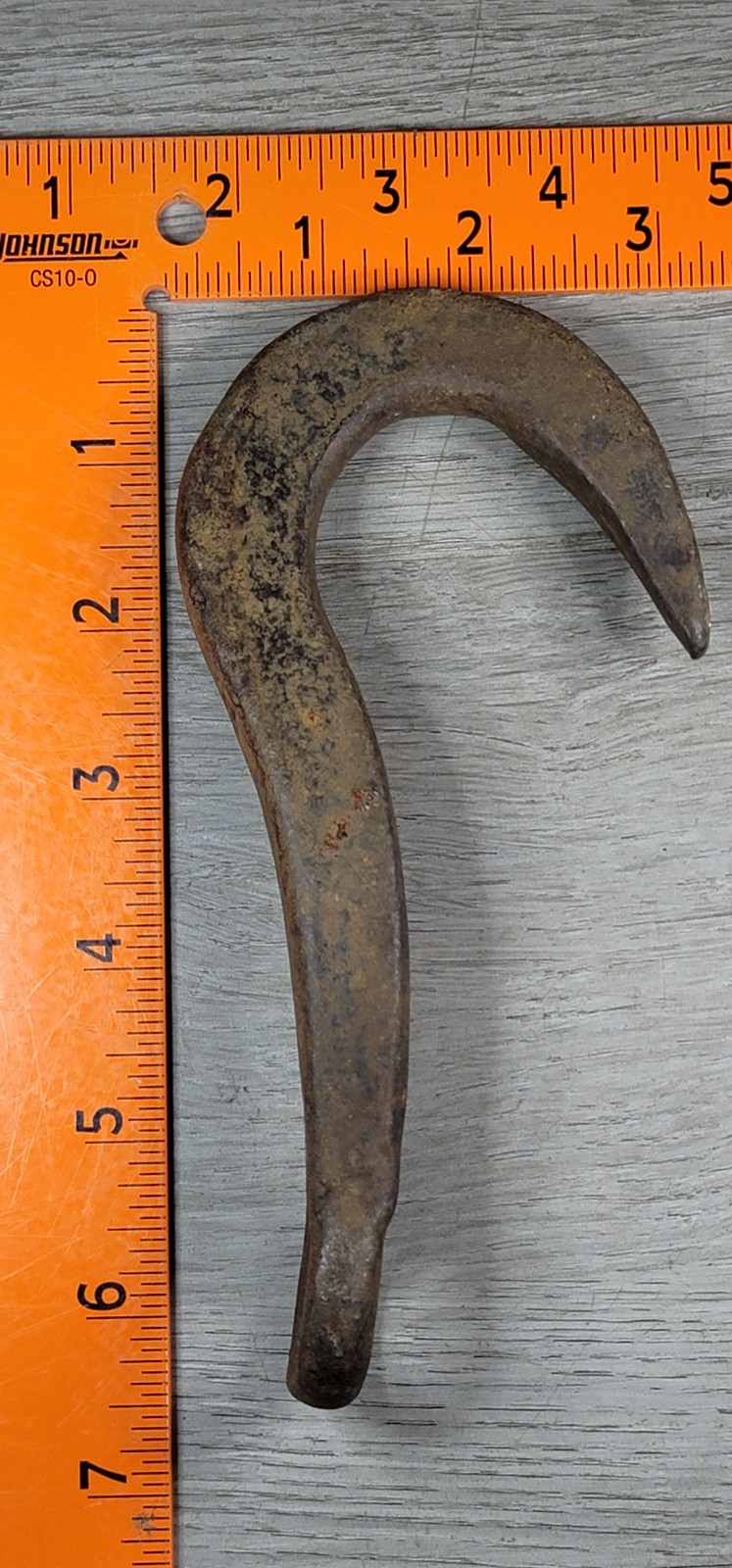 Hook W/Twist Hand Forged 1/2″ Eye 6 1/2″ Long 1 7/8″ Opening