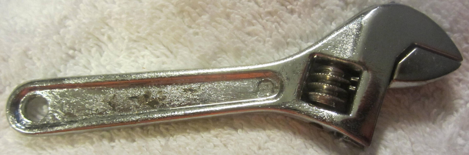 4″ adjustable , Hong Kong 4″ YM mini miniature adjustable wrench,tool,vtg