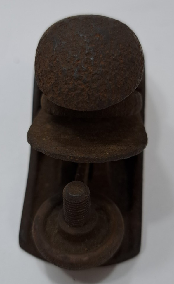 VINTAGE All METAL Small HAND Plane – Unbranded – SCREW Adjustable HEIGHT (wh3b2)