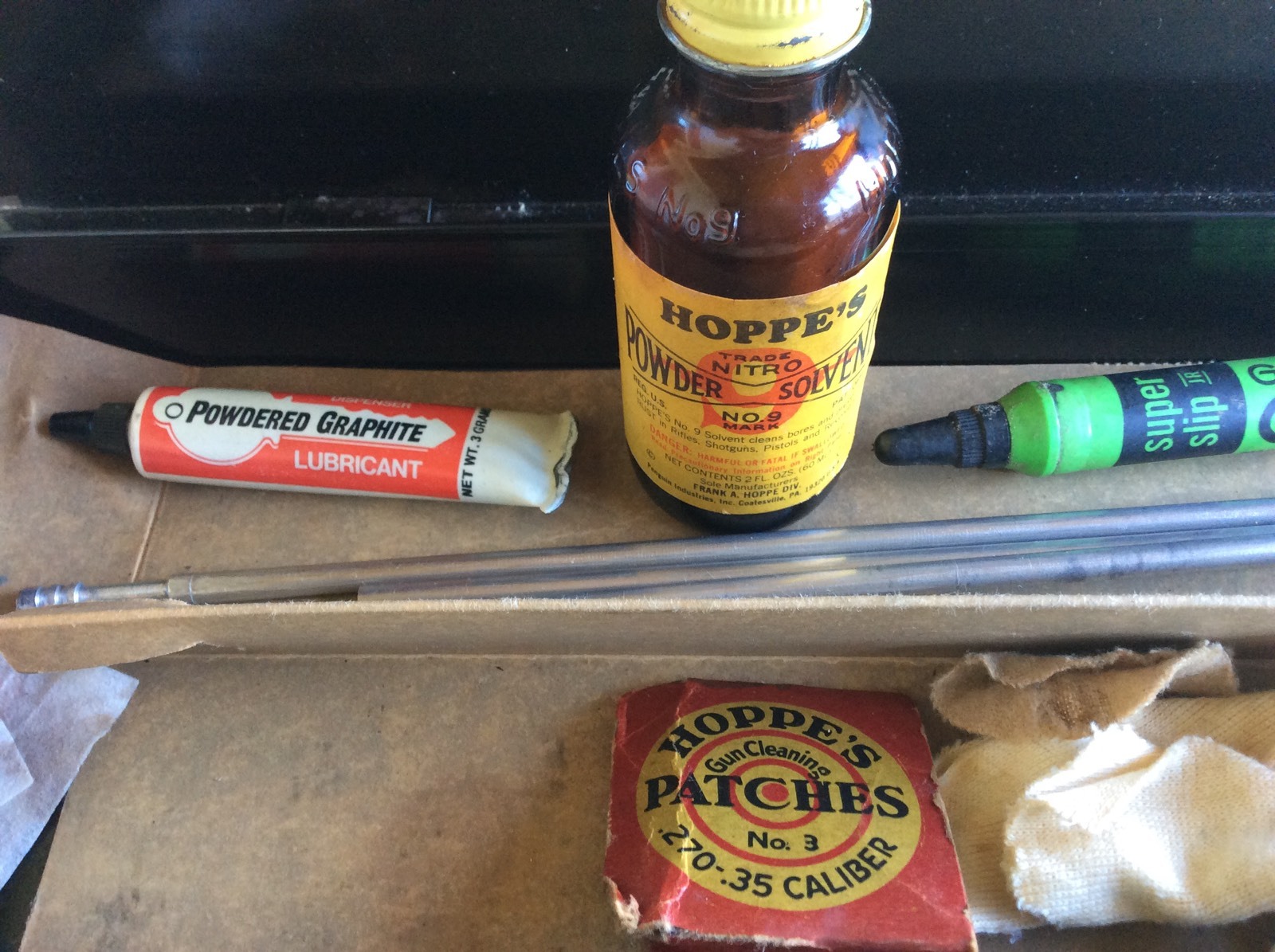 Brite Bore Mill Run Rifle Cleaning Kit With Contents Great Advertising