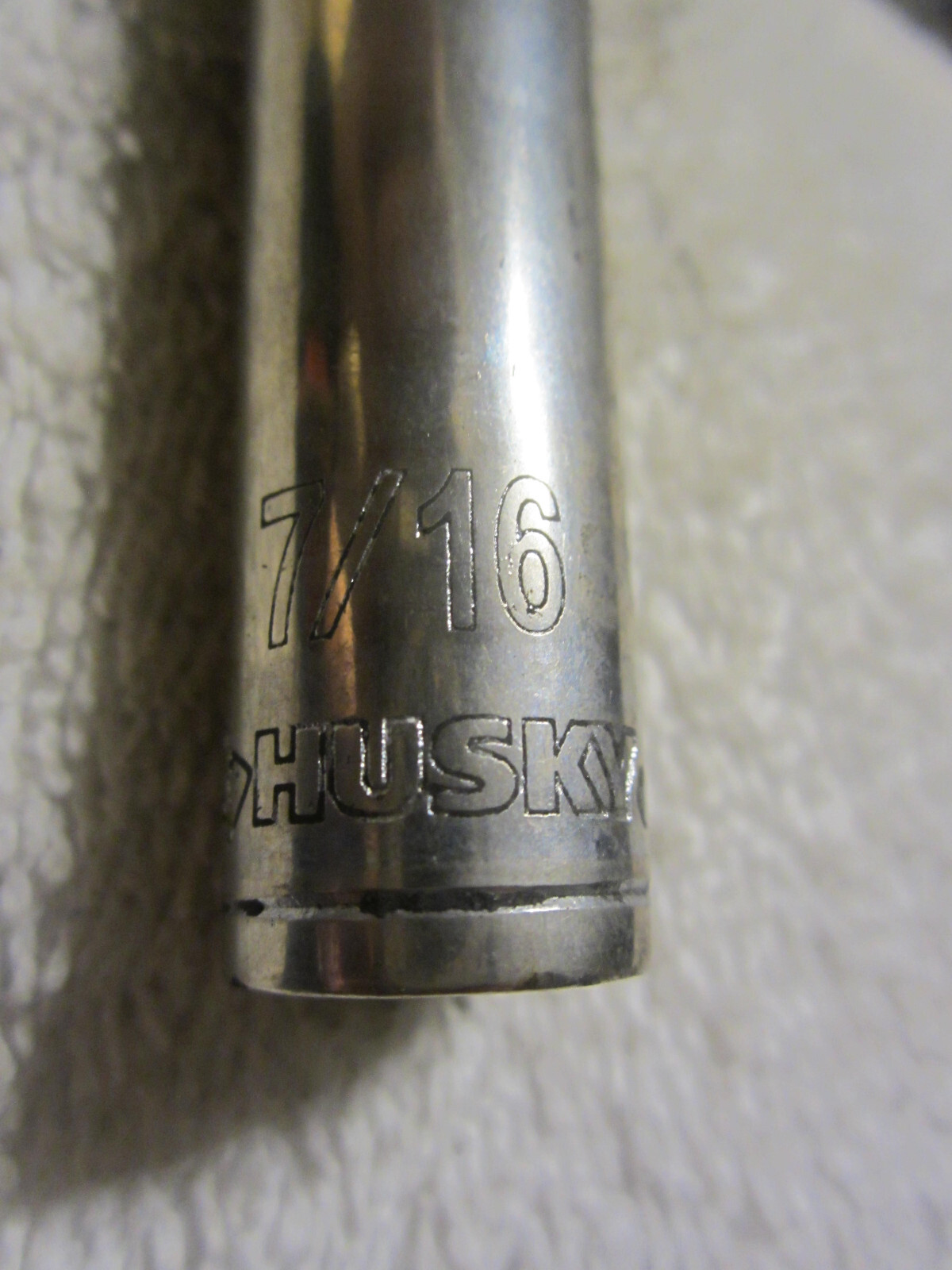7/16″ ad Husky 12 Point Deep Well Socket 3/8″ dr. ,VTg tool