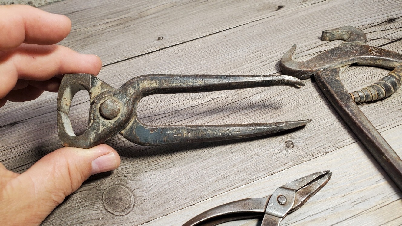 Vintage Tool Lot Nippers & Pliers Lodi, Berg Farrier