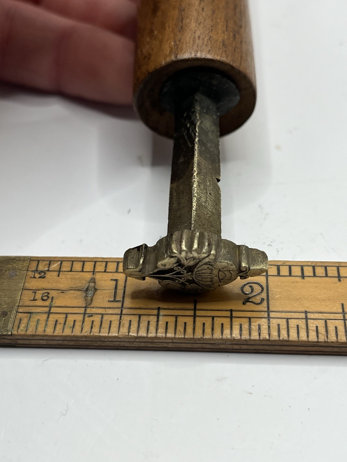 Antique Bookbinding Finishing tool Decorative Gilding Vintage Tools Design 151