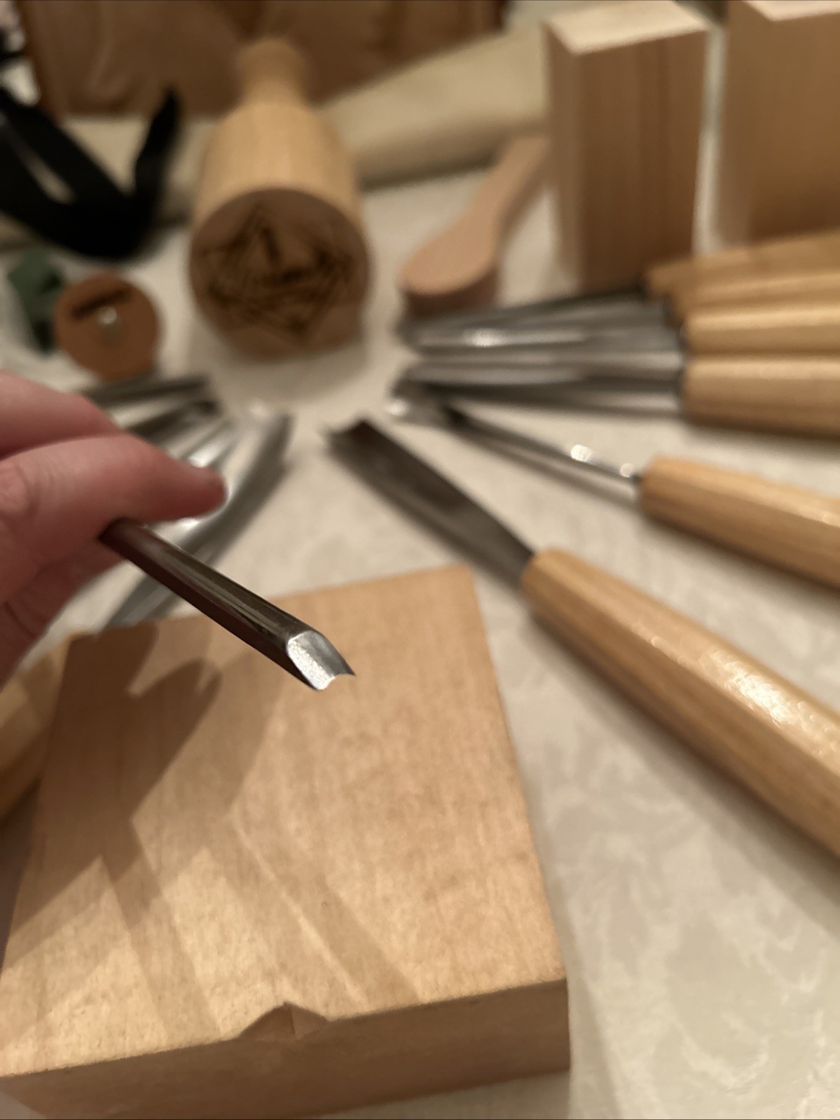 12 Gouge Carving Starters Set W/ Case & More Hand Made Professionally Sharpened
