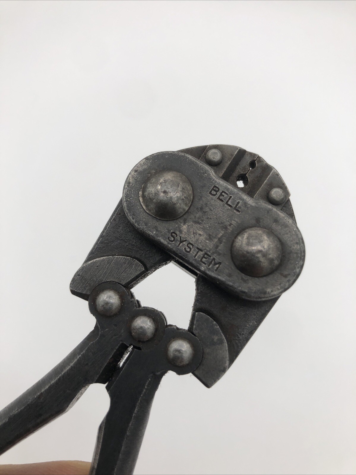 BELL SYSTEM Wire Crimper HKP INC II-46 Phone line man pliers tool Vintage NICE