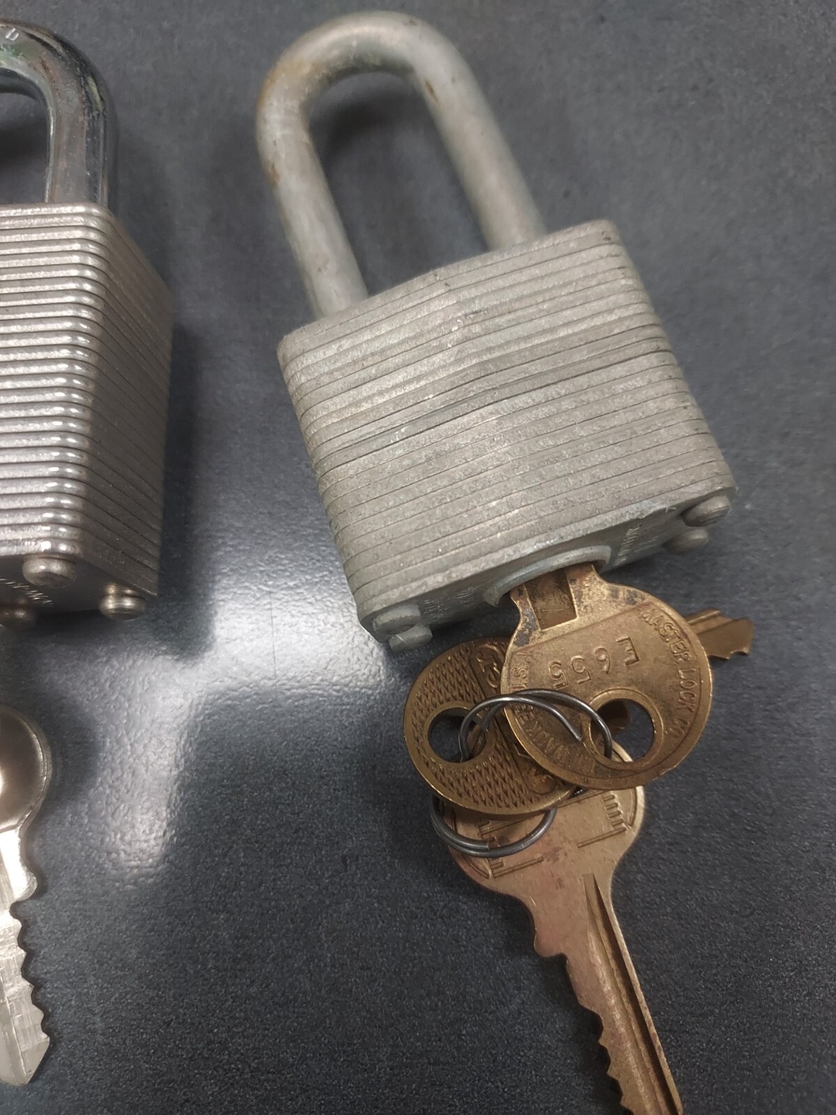 Master Lock Padlocks-2 with keys Advanced Affiliates Padlock-1 with keys.