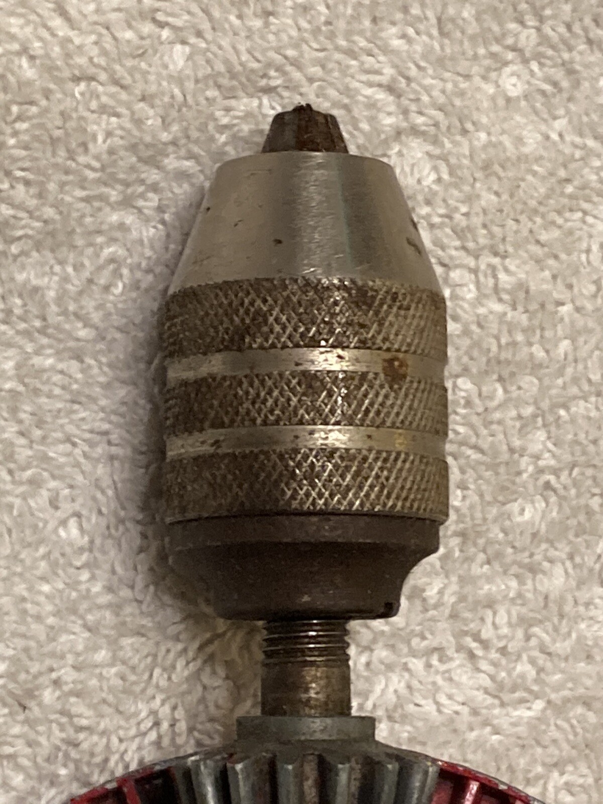 Vintage Dunlap Hand Drill, Egg Beater Type, Metal Gears, Hand Chuck, Works, USA