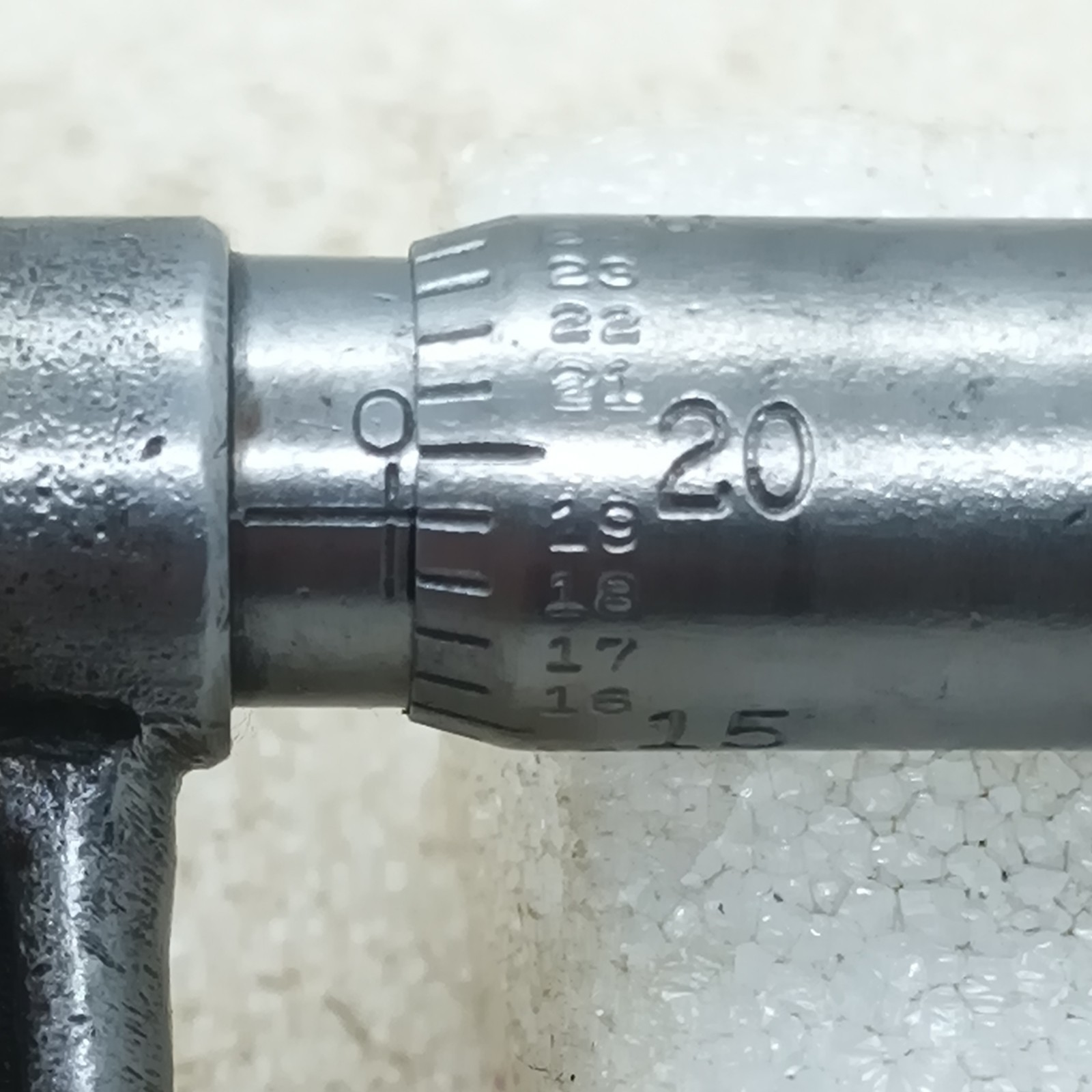 Vintage Antique Lufkin Rule Co. No. 1911 0- 1″ x 0.001″ Micrometer USA Mic Tool