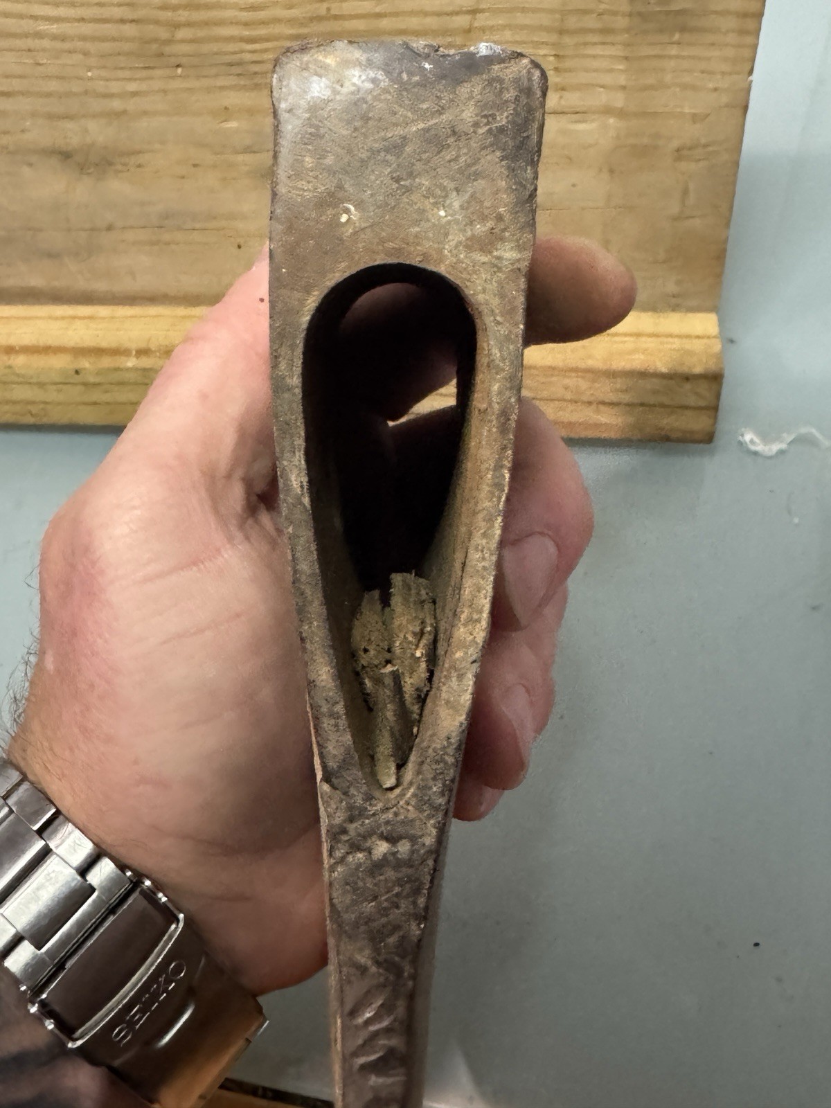 Vtg True Temper Flint Edge Kelly Works U.S.A Old Single Bit Axe Tool Head Rare