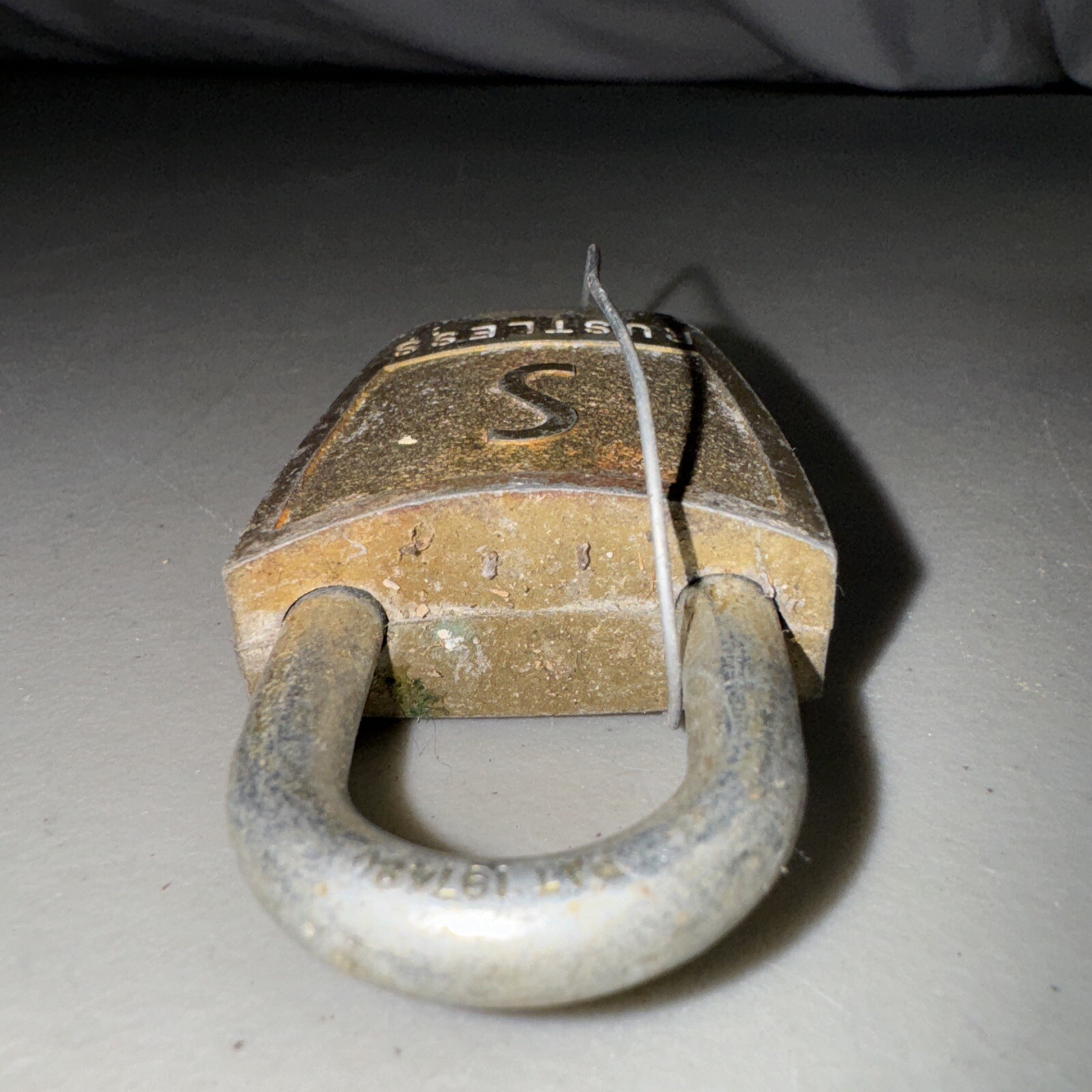 Vintage Slaymaker Rustless Lock Padlock with Original Key USA