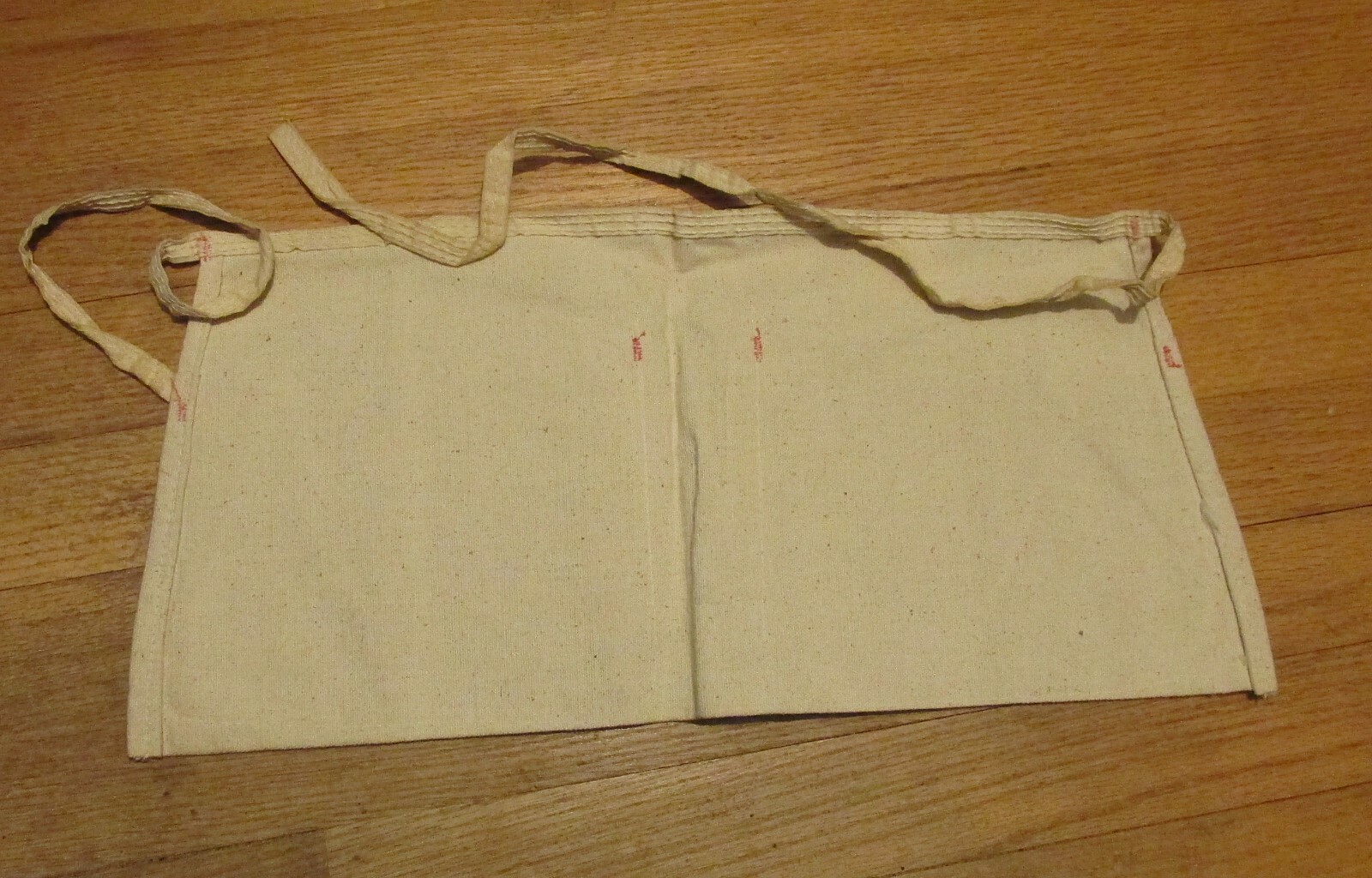 Carpenters Canvas Apron, 3 pocket vintage Newco Line Newton Iowa NOS