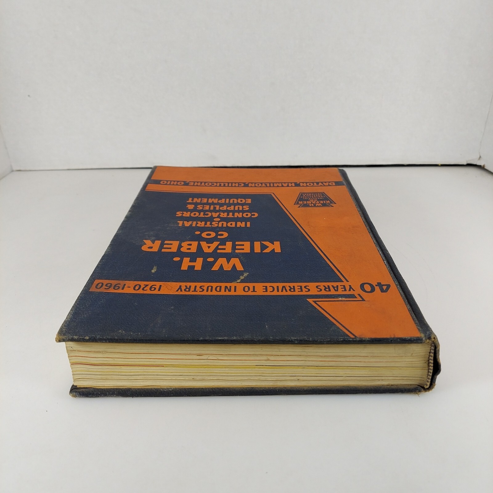 W. H. Kiefaber Catalog 1960 40th Edition HC Dayton, Hamilton, Chillicothe OH