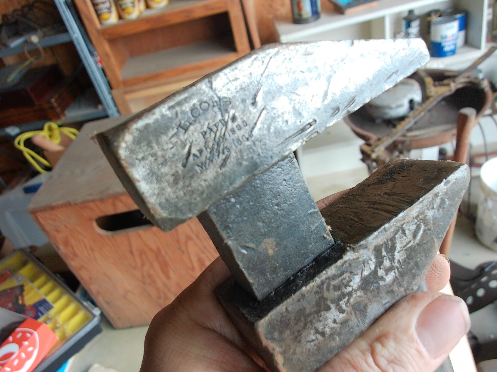 Vintage Rare Coe’s MASSIVE 20″ Wood Handle Adjustable Wrench Lot 26-22-C2