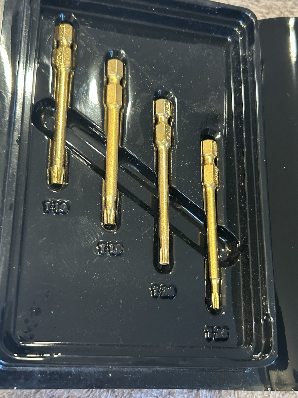 1992 CHRYSLER MASTER TECH GOLD TOOL AWARD – TORX BIT SET – Never Used