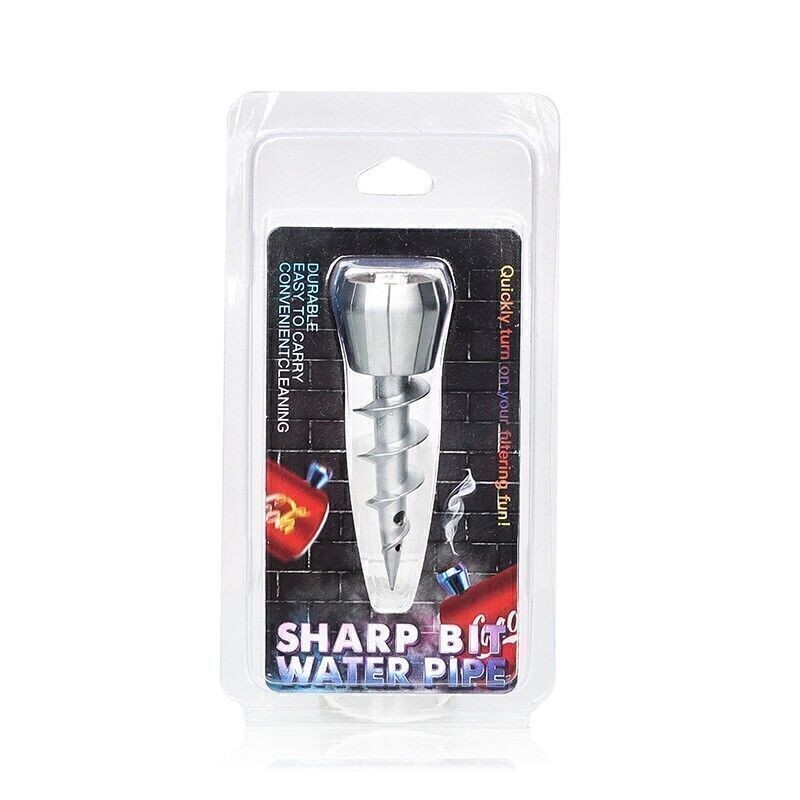 For Hookah & Pipes Silver Metal Waterpipe Bowl Cannon Head Smoking Accessory