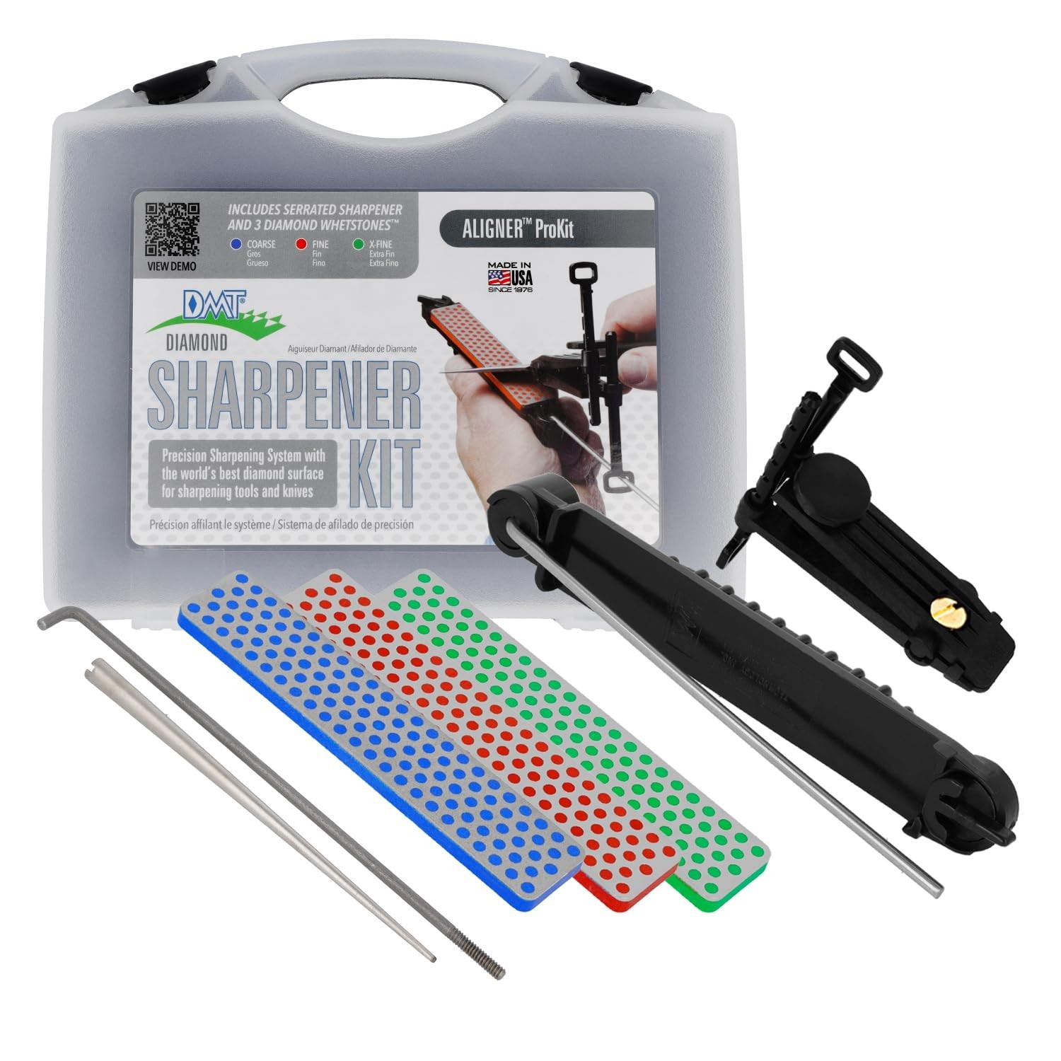 Diamond Machining Technology (DMT) A-PROKIT Dia-Sharp Whetstone Sharpening Ki…
