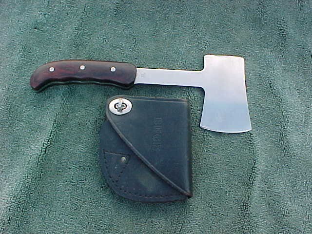 Vintage BUCK 106 Hatchet with Sheath Pre Date Code / Pre 1986