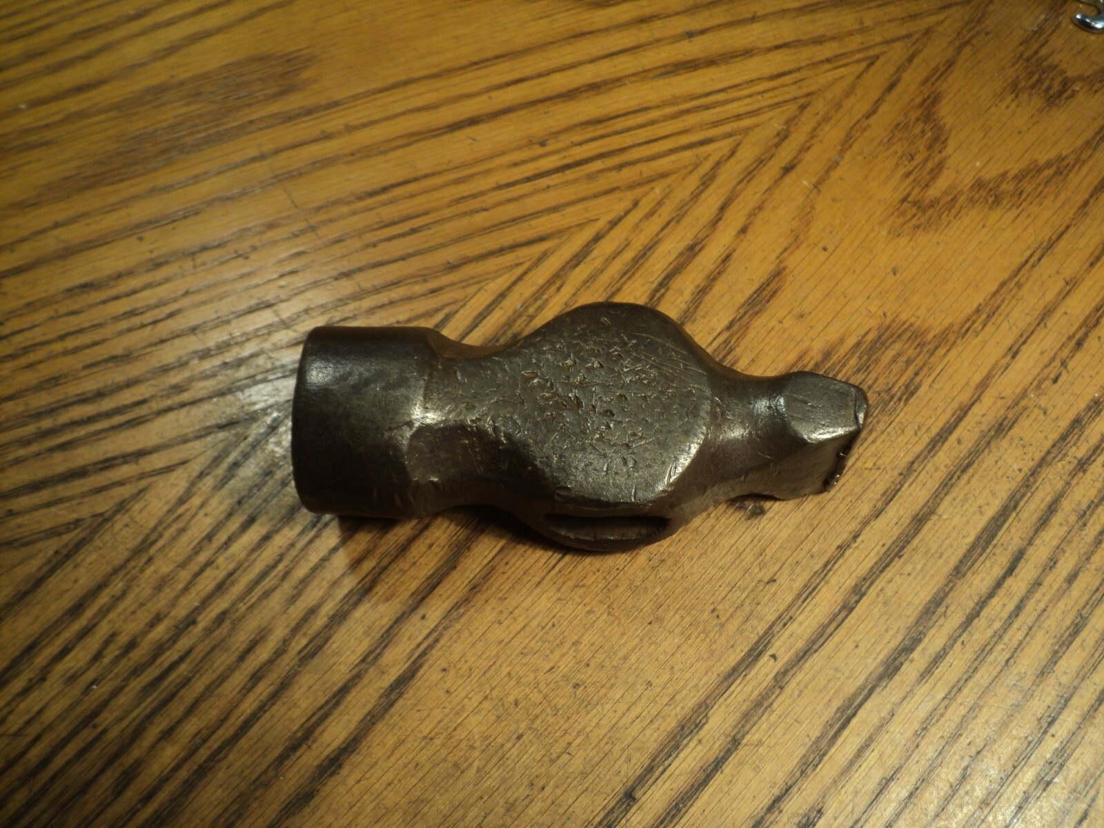 Vintage Black Smith’s Hammer Head Tool Only 4-1/4″ Long Unbranded