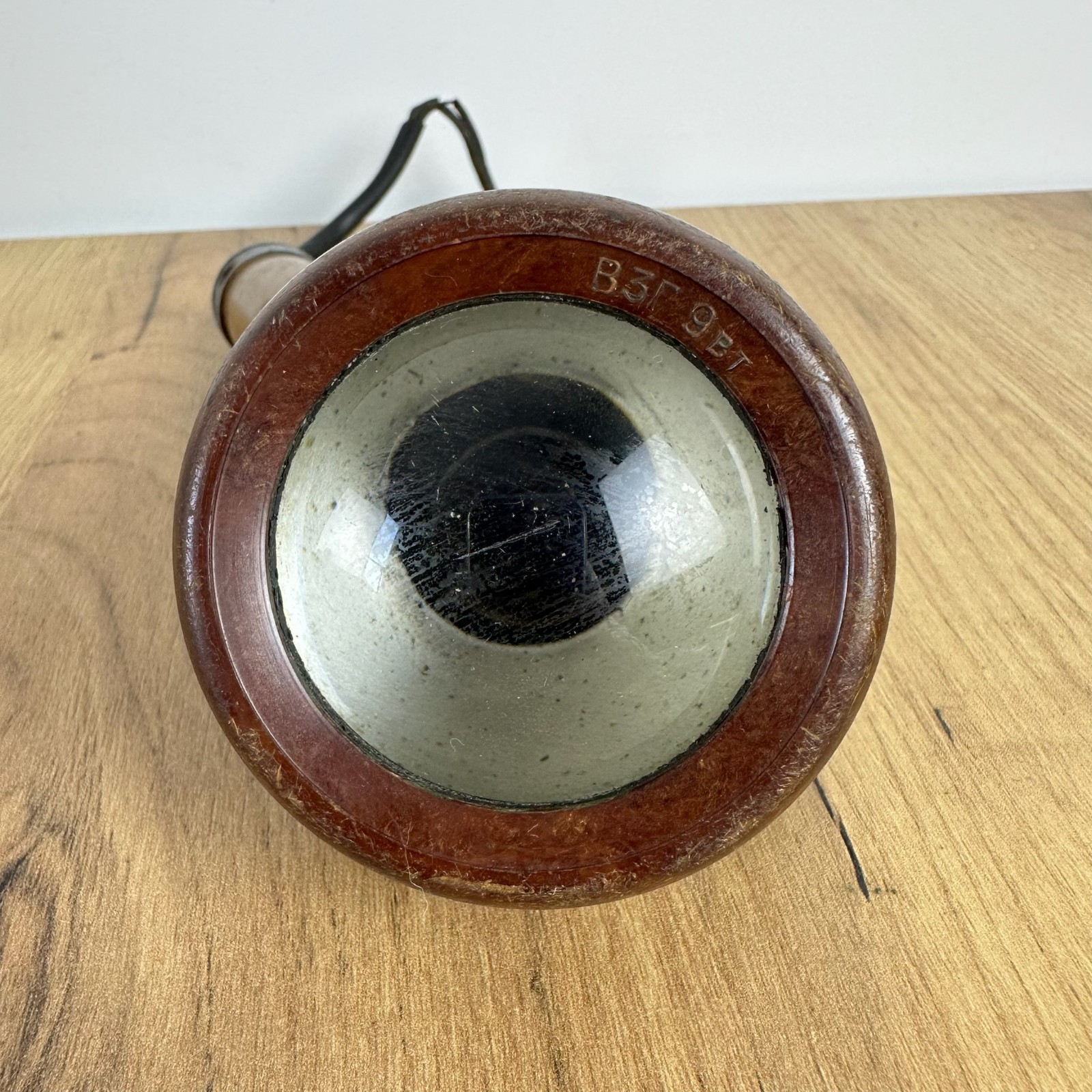 Soviet Vintage Bakelite Flashlight Lamp. Made in USSR. Сarbolit Original