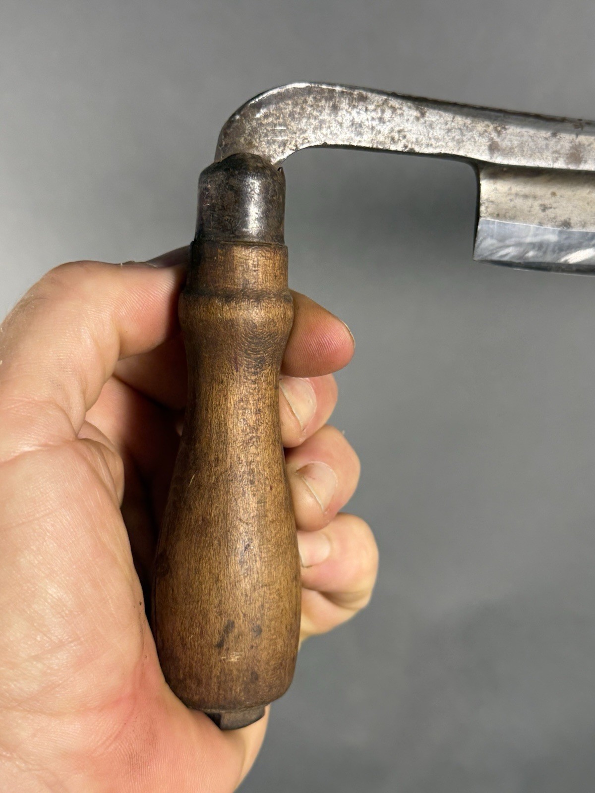 Vintage ENDERS OAK LEAF 8 inch draw knife