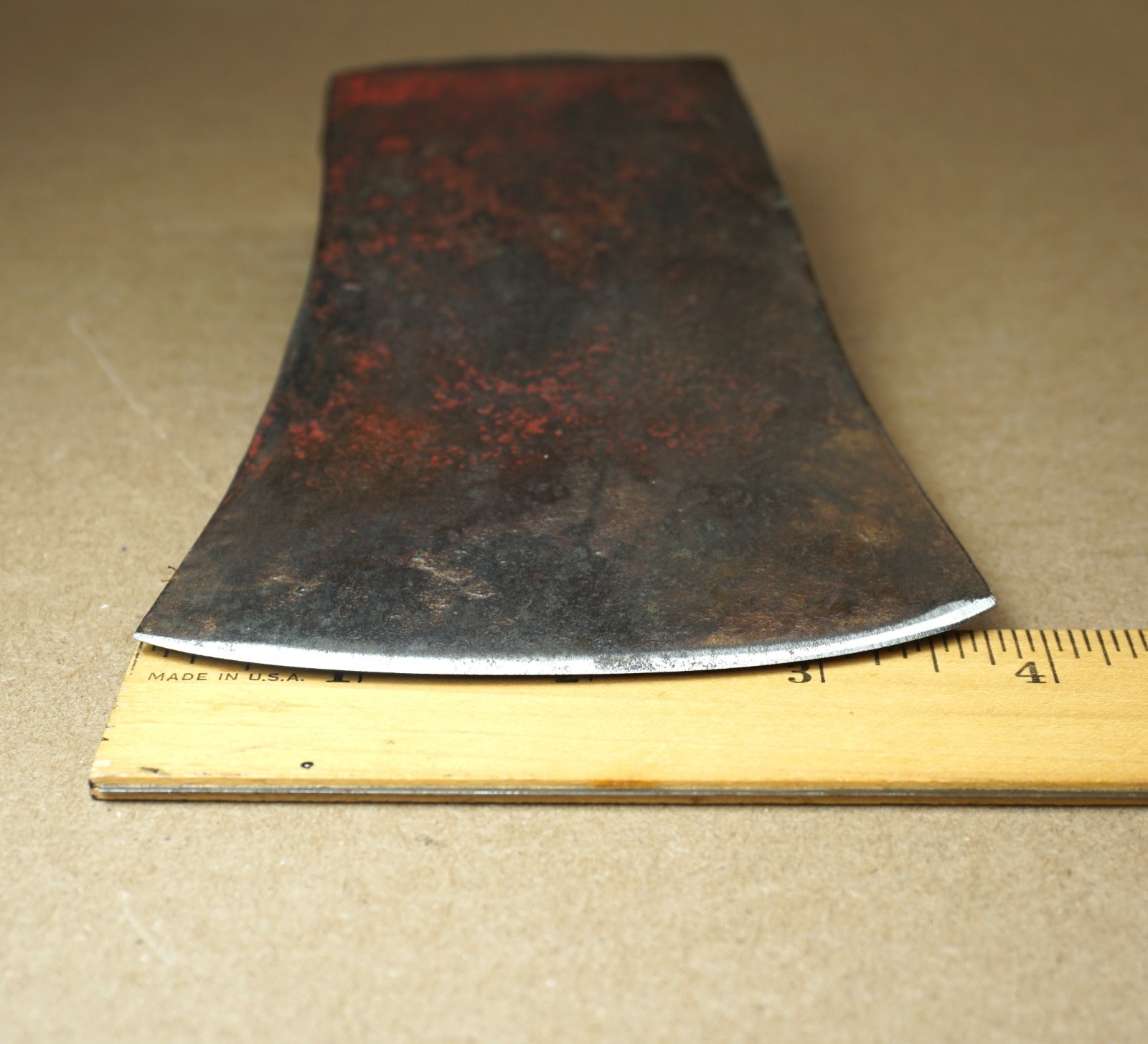 Vintage Unmarked True Temper Woodslasher Axe Head Marked 22 2 lbs 2.3 oz