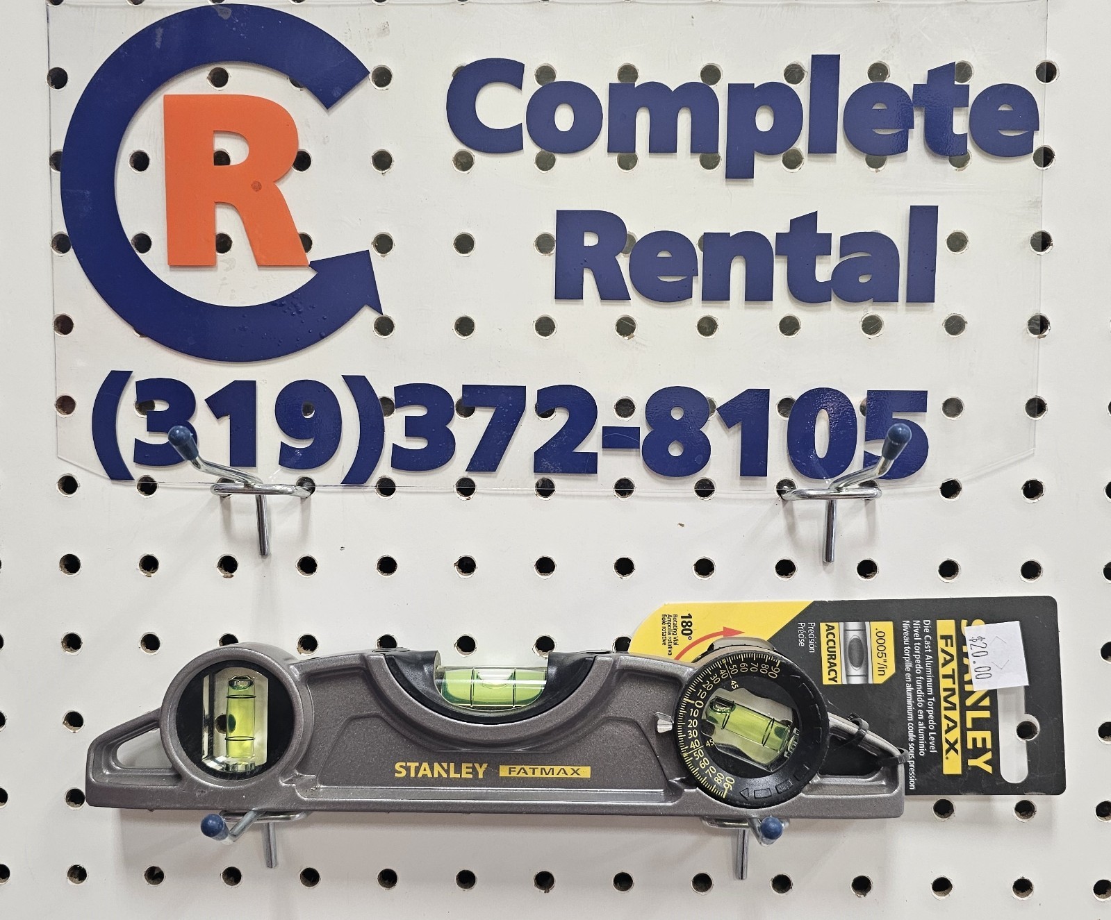 Stanley FatMax Die Cast Aluminum Torpedo Level