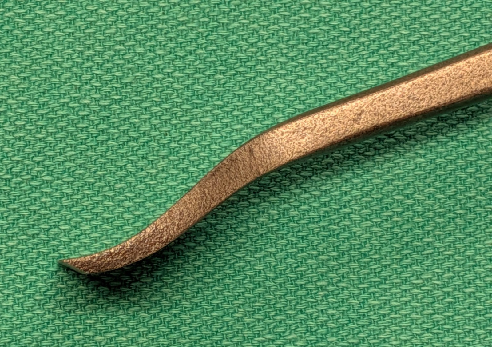 EARLY Buck Brothers #13 Front Bent Sweep Chisel London Pattern Carving Tool NICE