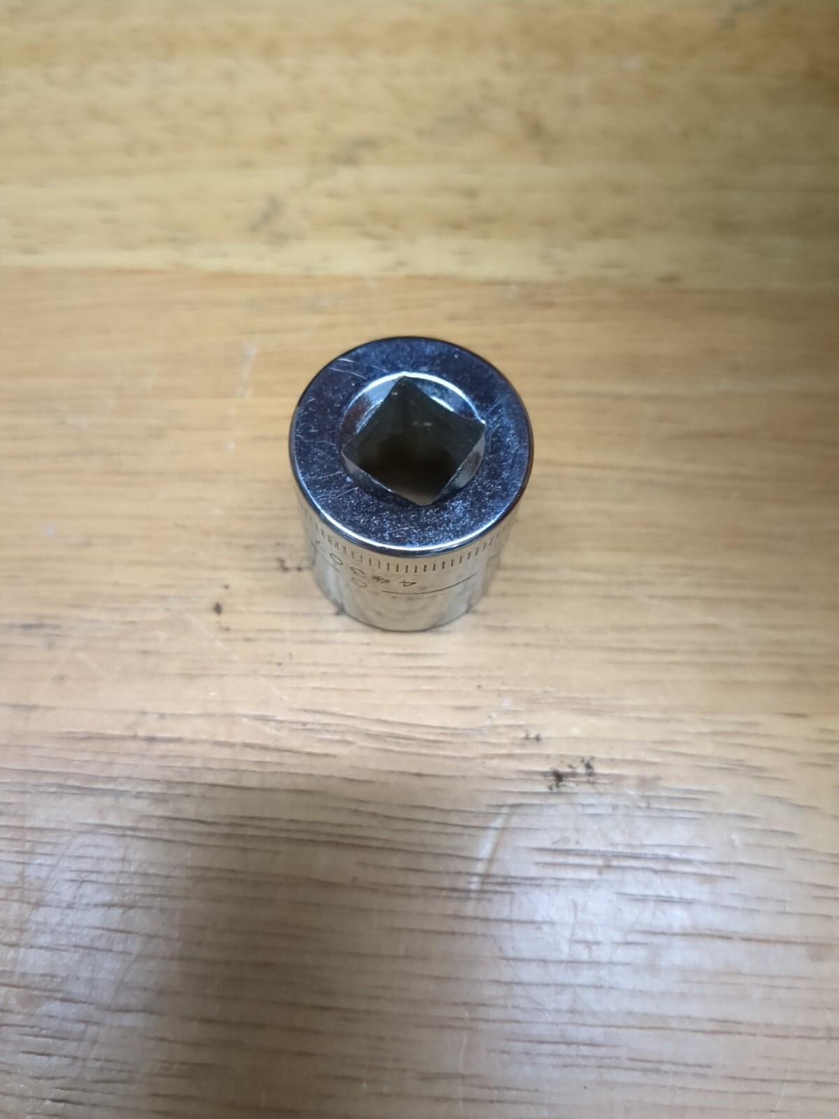 Vintage Craftsman 3/8″ Drive 17MM 12 Point Shallow Socket Metric G 44307 USA NOS