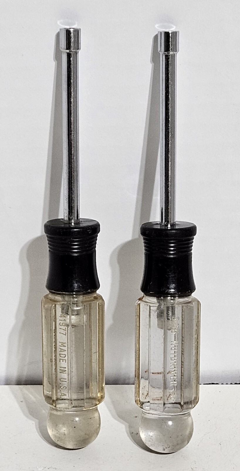 Craftsman Nut Driver Size 3/16″ SAE 6-Point 41977 -V- Made In USA – Lot Of 2