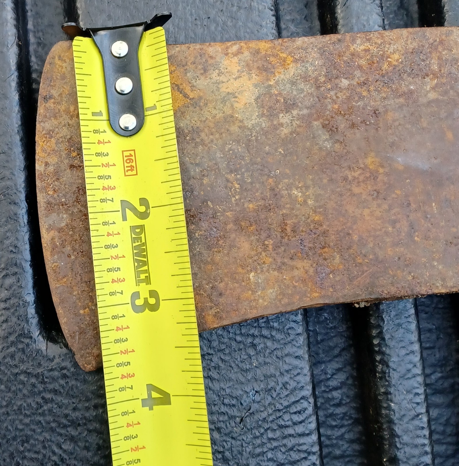 True Temper Kelly Works Vintage 2.25lb Dayton Boys Axe Head 4 Eye Ridges Nice!!!