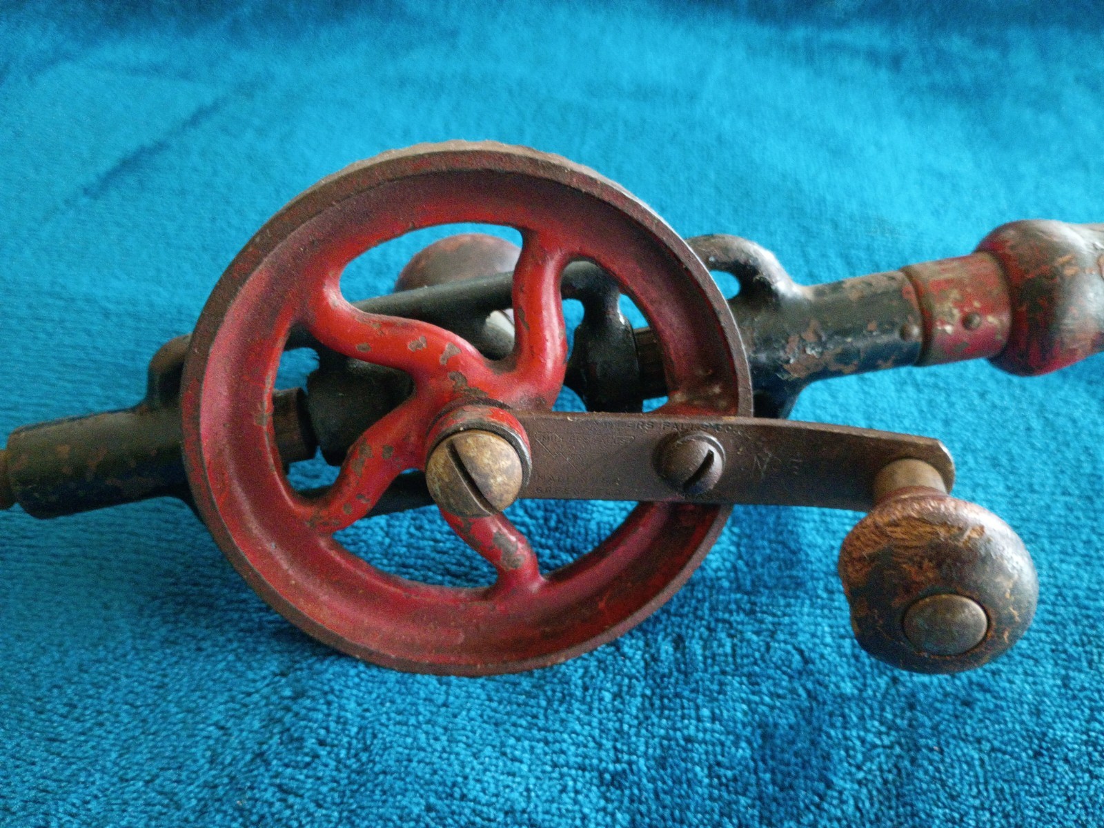 Vintage Millers Falls Co No.5 Eggbeater Hand Drill Tool U.S.A.