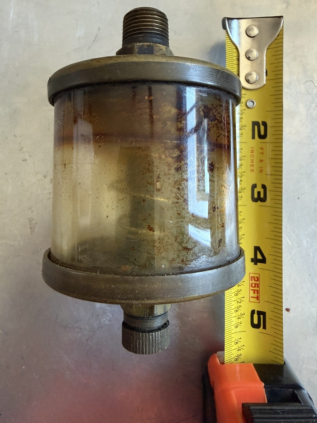 Vintage Brass GAST Mfg Co #2 Oiler Lubricator Hit & Miss Engine Ak