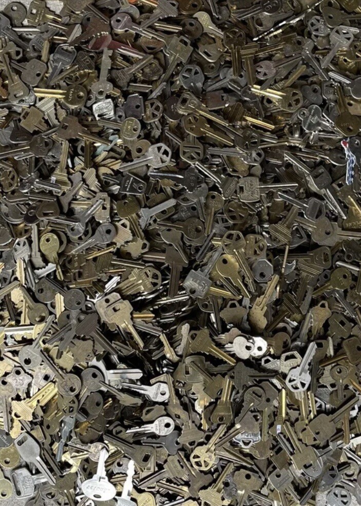 Lot Of Misc. Used Cut Keys Over 1.5 Pounds!
