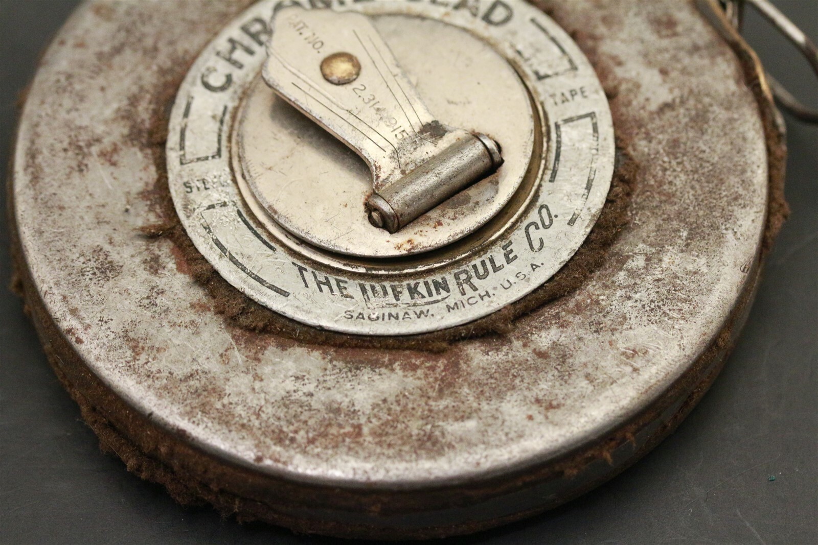 The Lufkin Rule Co. Chrome Clad 50 Feet Steel Tape Measure