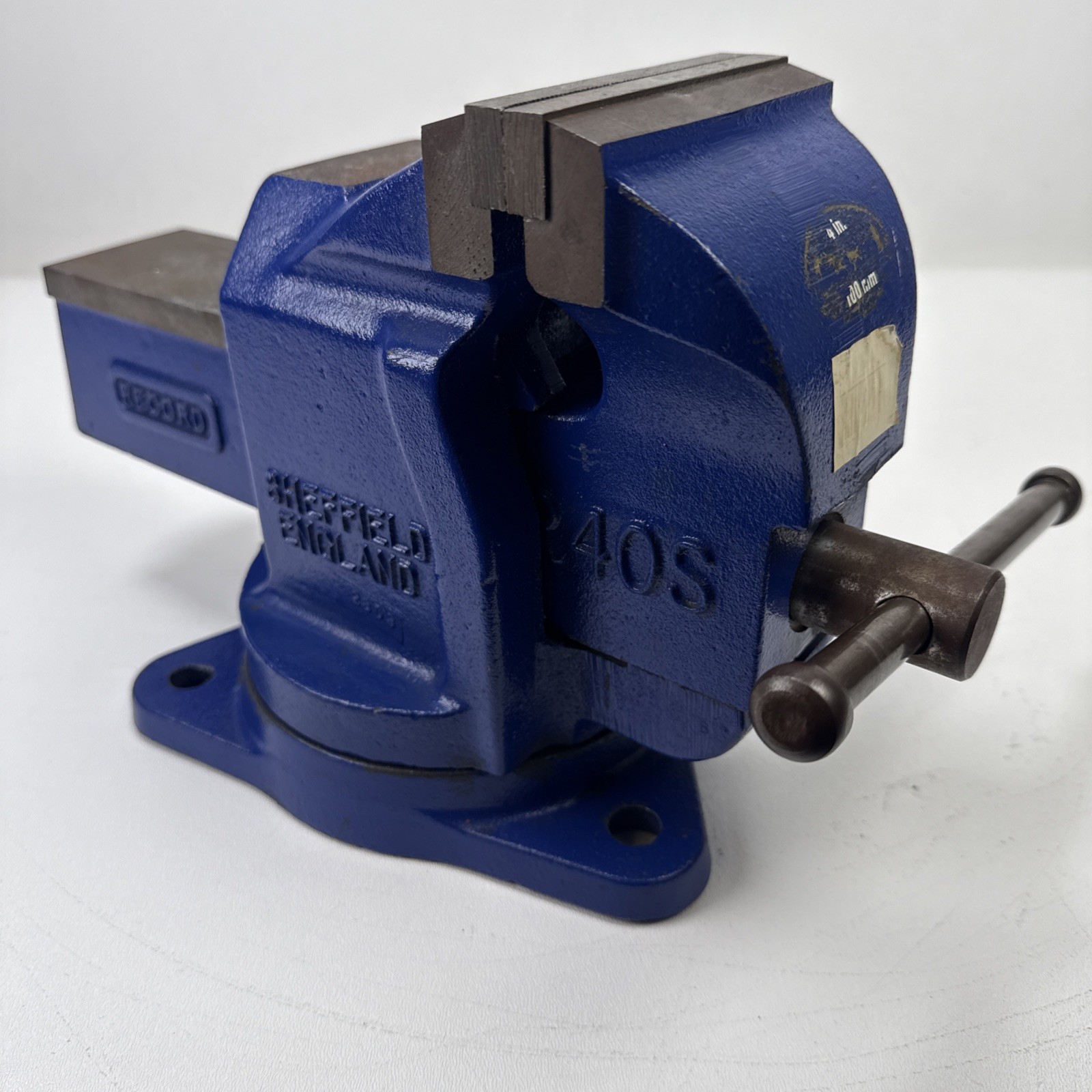 Vintage Record R40S Swivel Engineer’s Vice – Sheffield England – Working READ