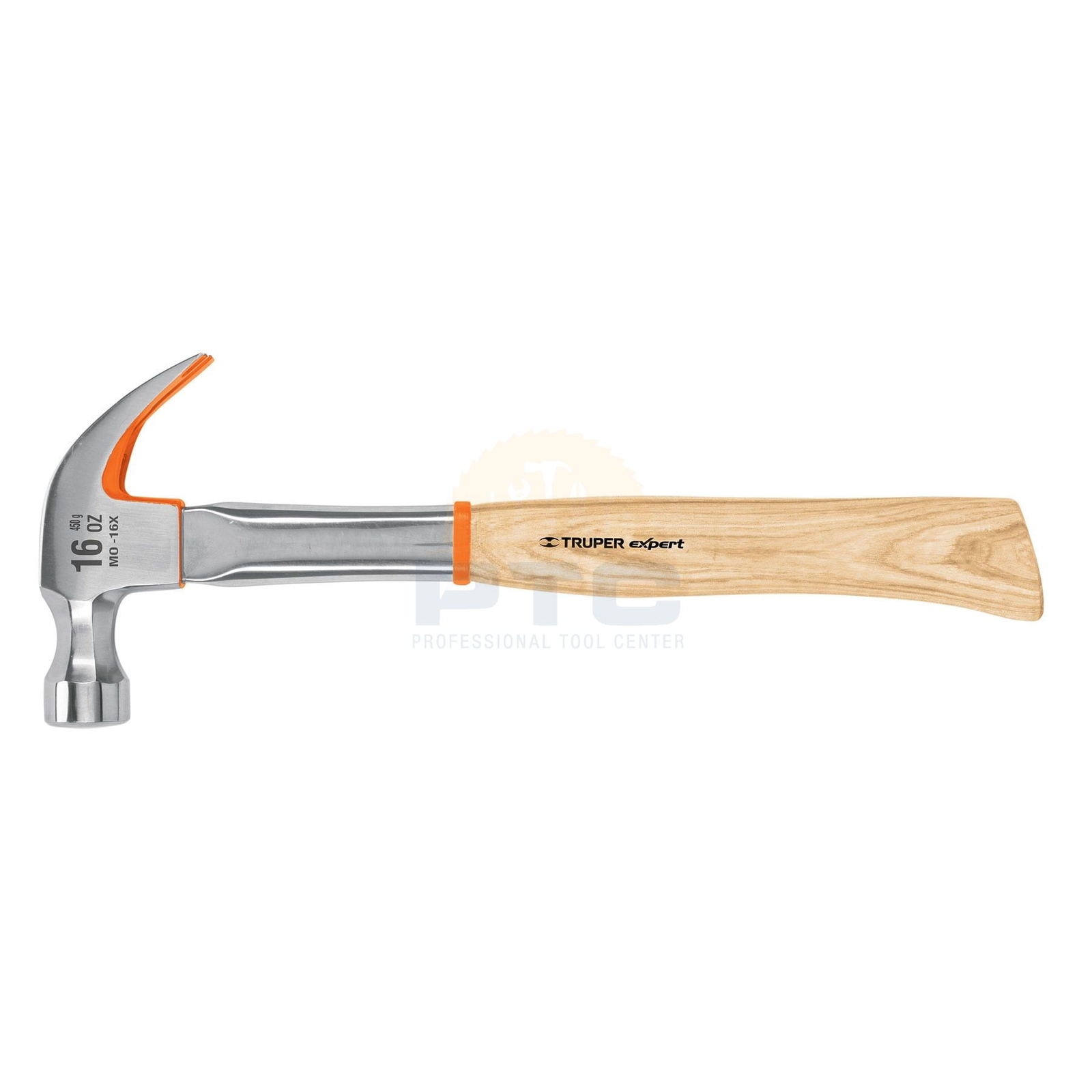 Expert MO-16X Professional hammer polished mirror 16 oz curved nail