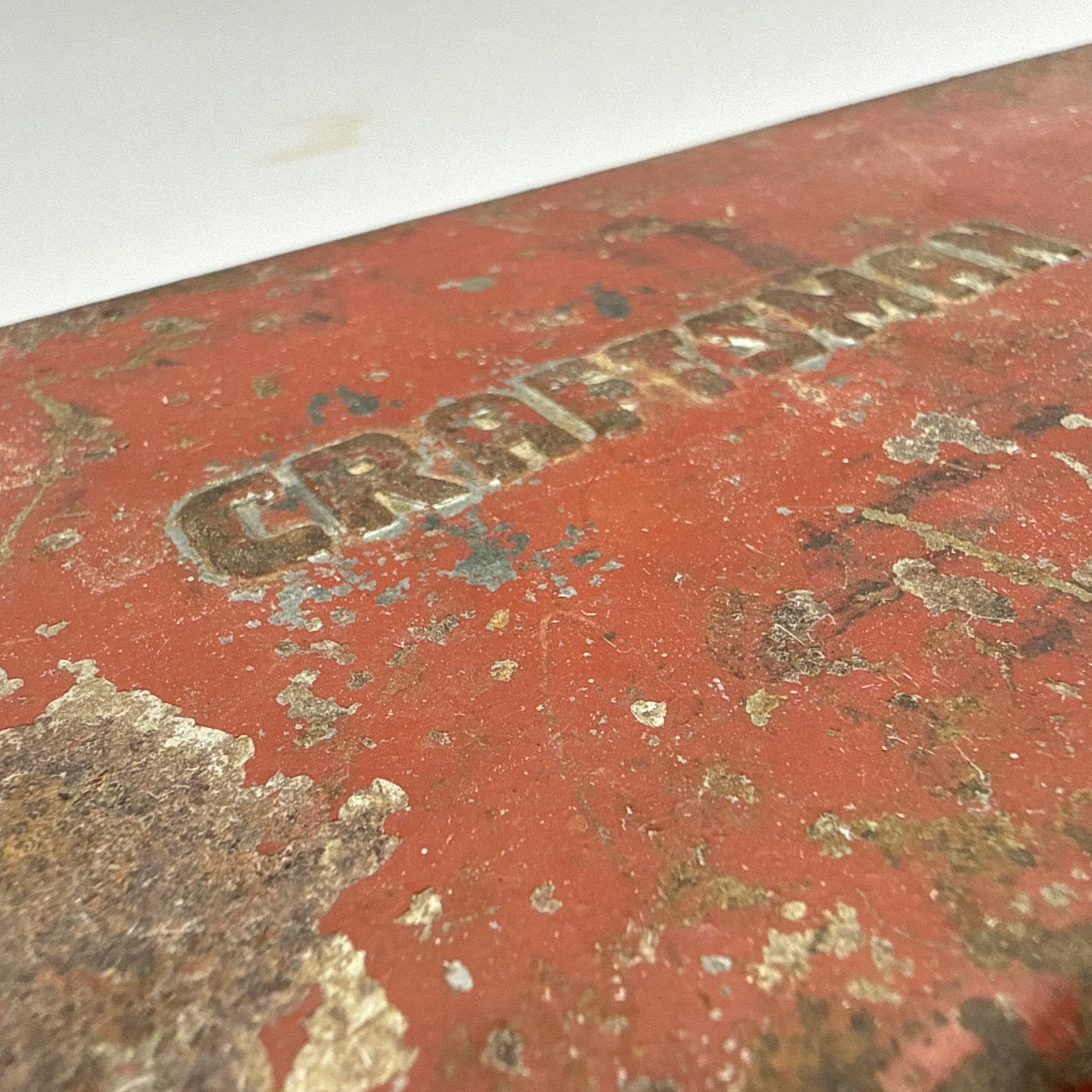 Craftsman 1/4″ Socket Set Metal Case (Case ONLY) Vintage Metal
